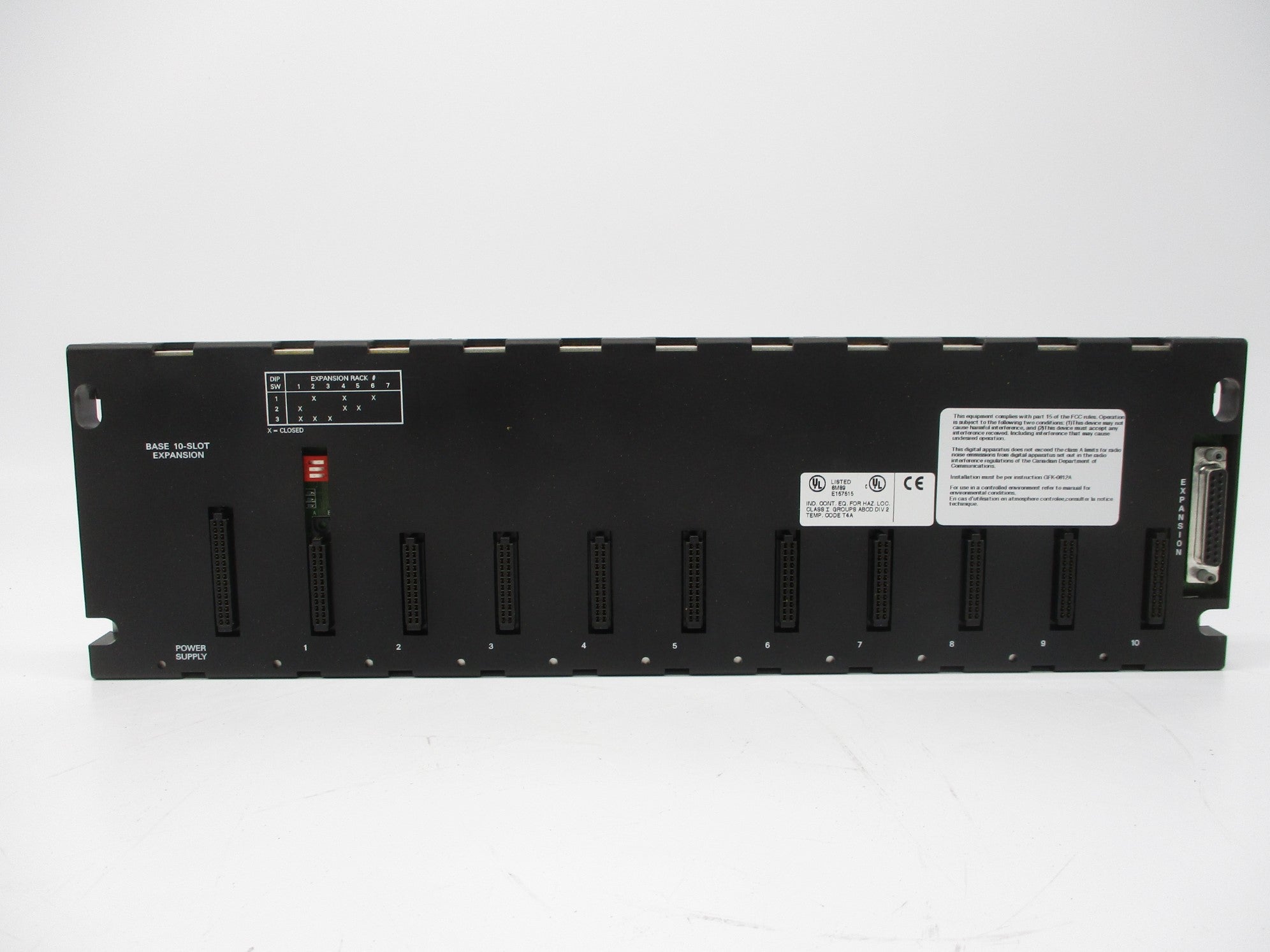 GE FANUC IC693CHS392G UNMP
