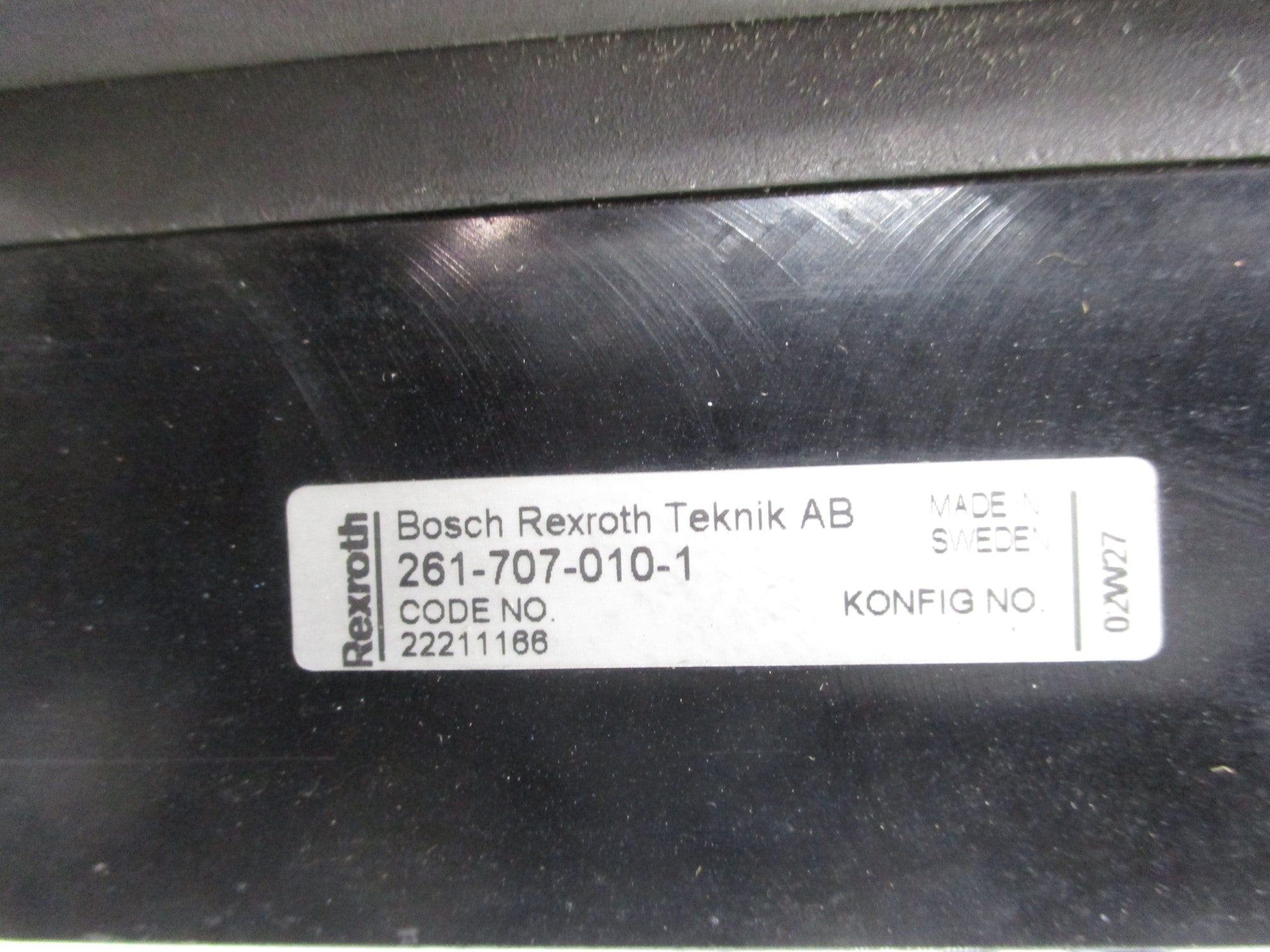 REXROTH 261-707-010-1 UNMP
