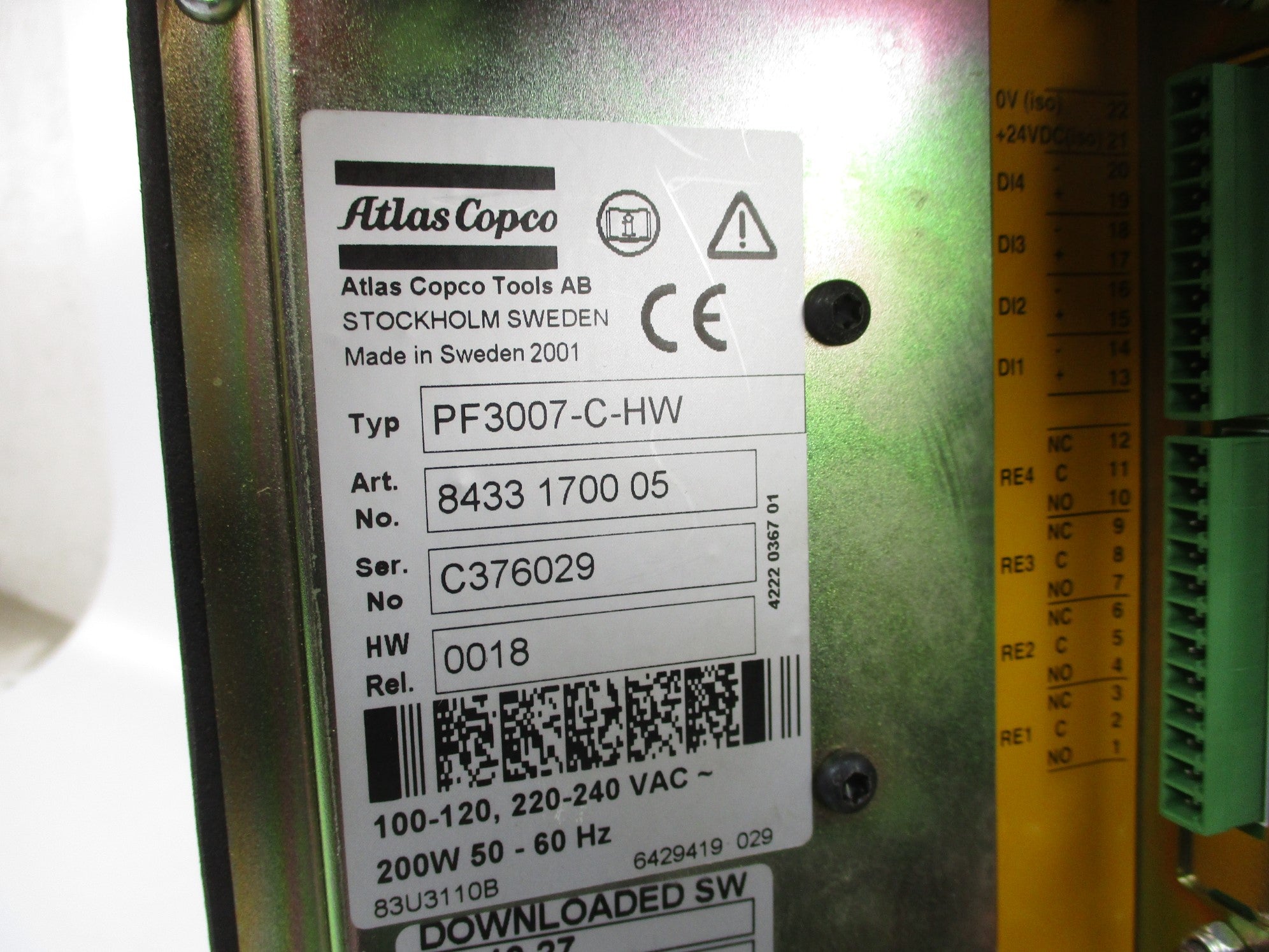 ATLAS COPCO PF3007-C-HW NSMP
