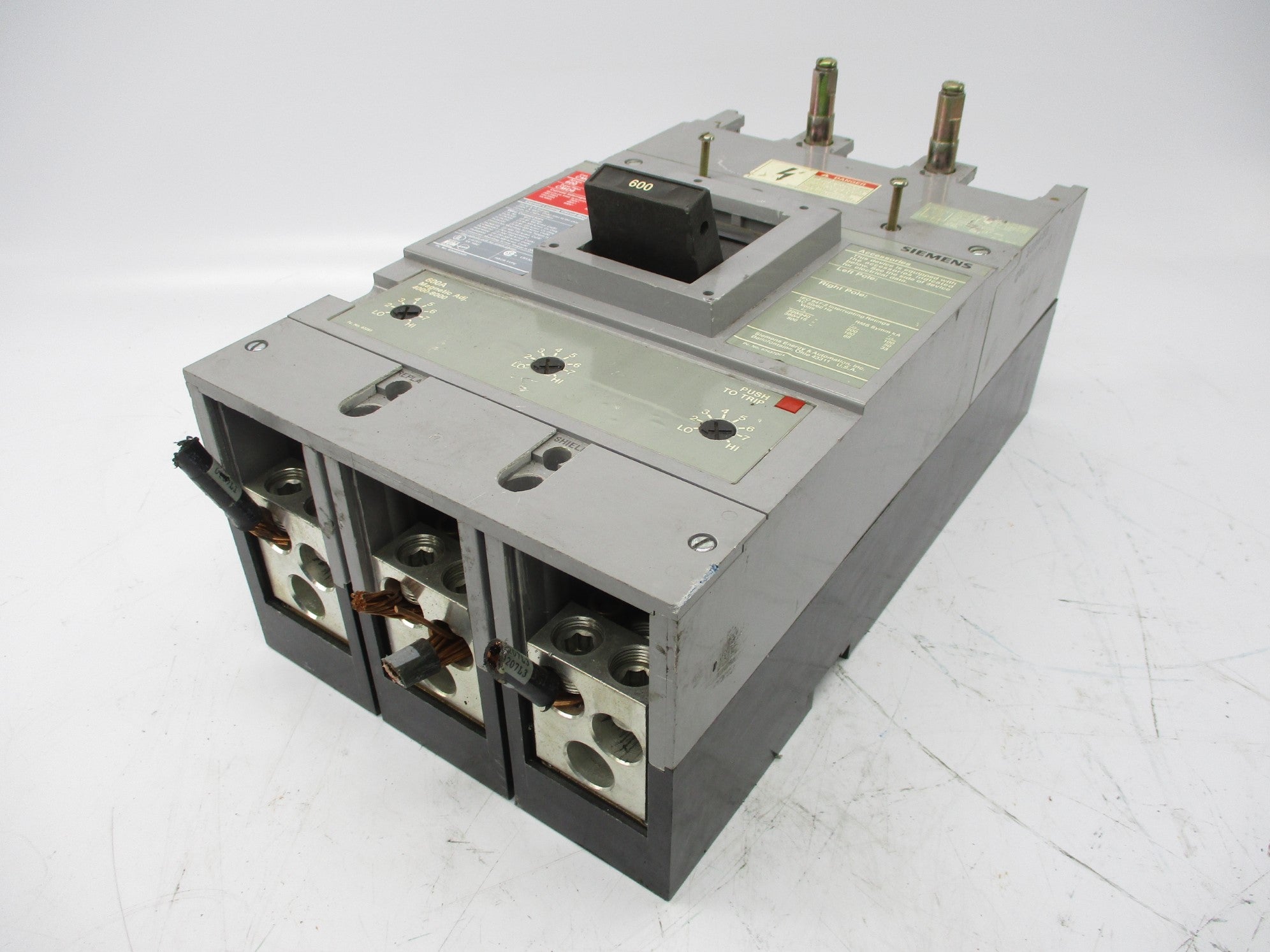 SIEMENS CMD63B600 600A 600V UNMP