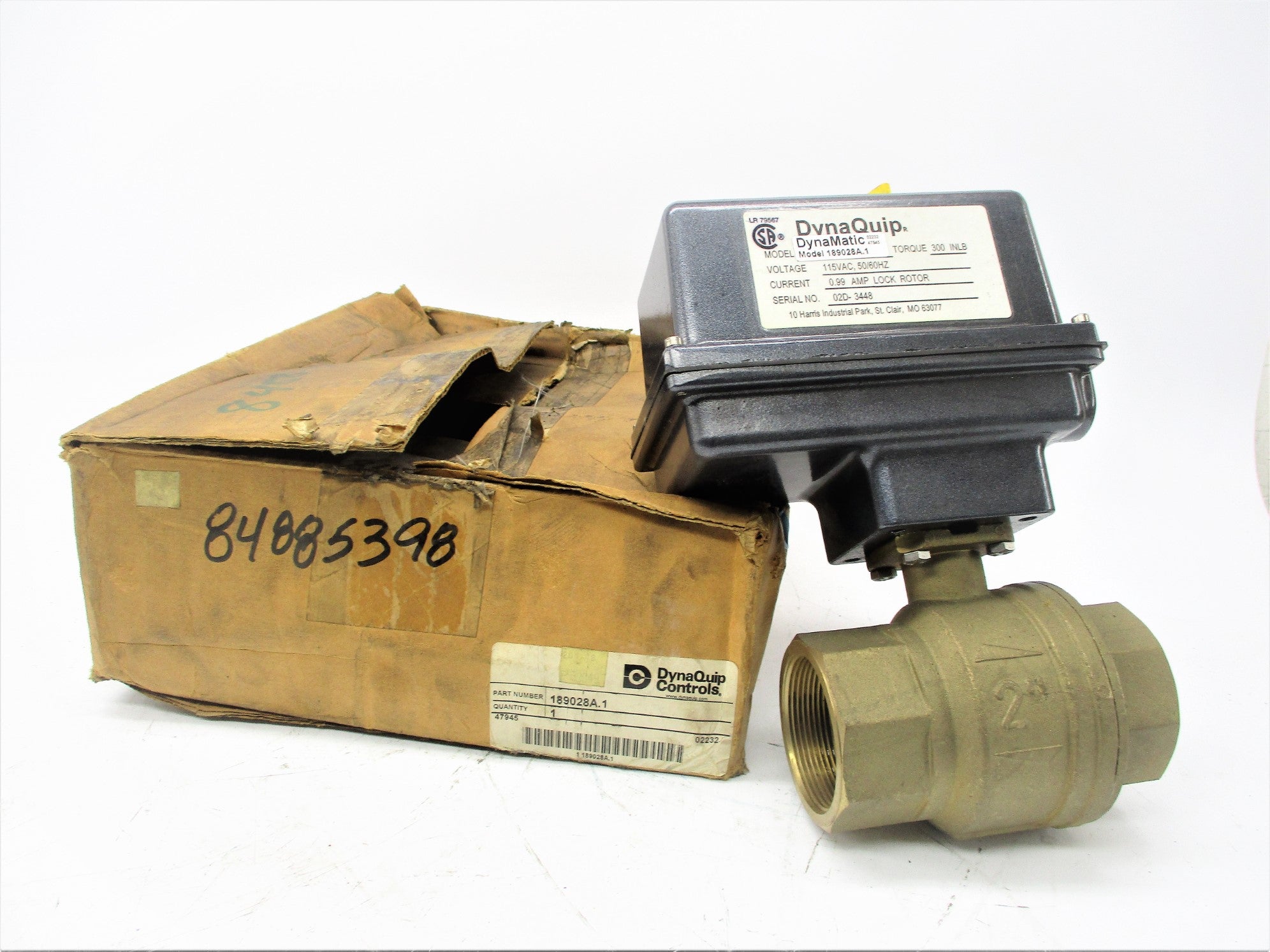 DYNAQUIP CONTROLS 189028A.1 NSMP