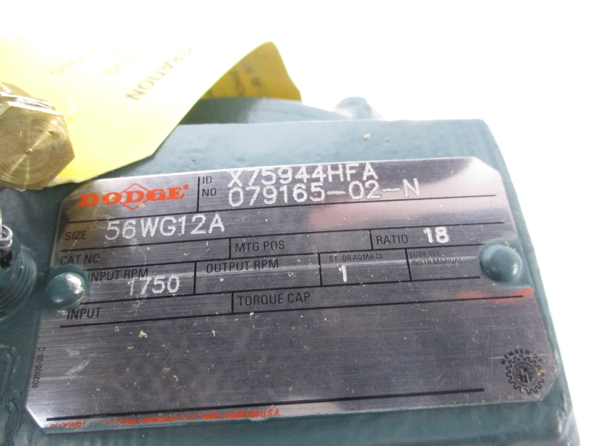 DODGE FC56WG12A NSMP