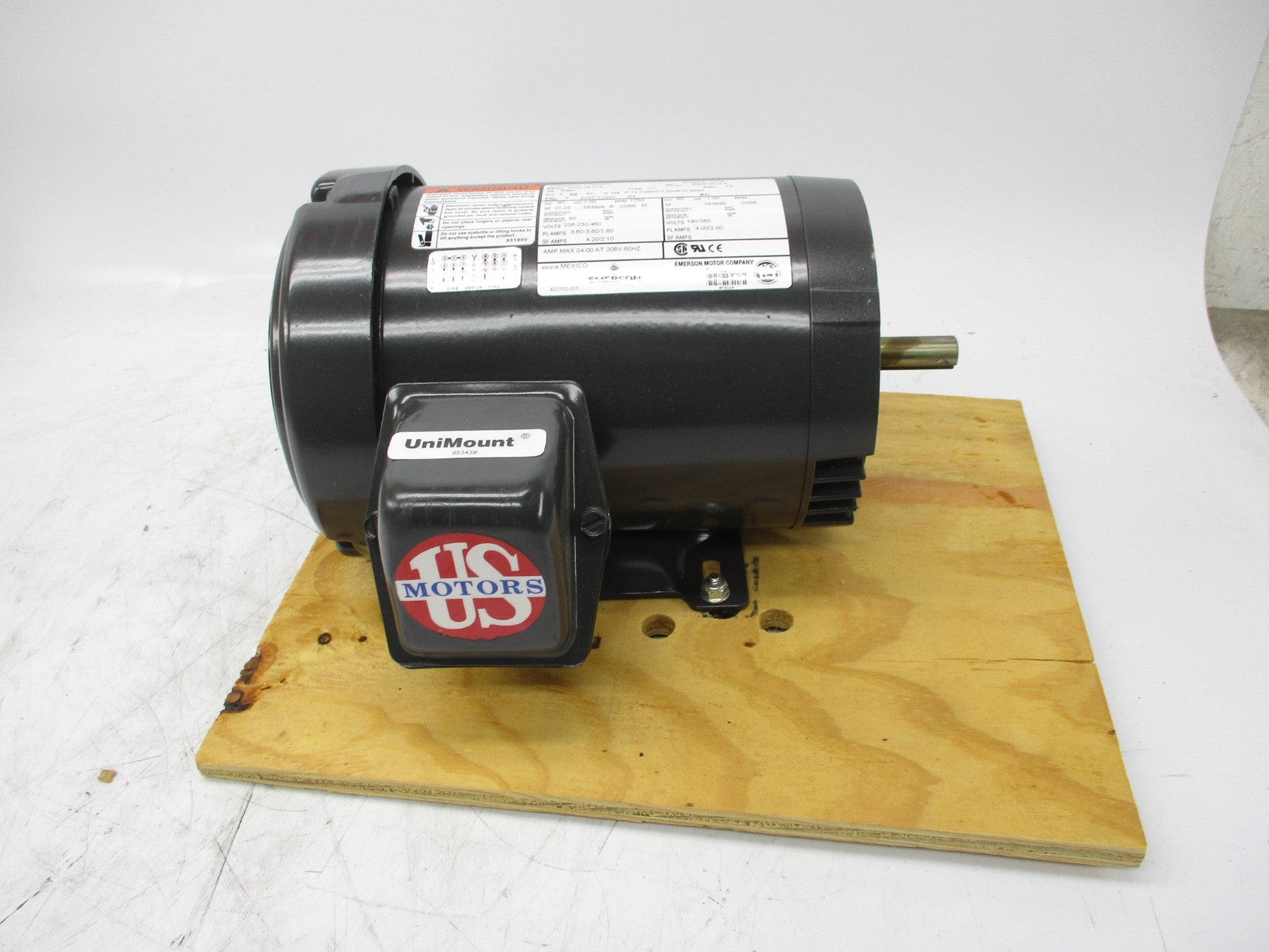 US MOTORS U1S2AFC NSMP
