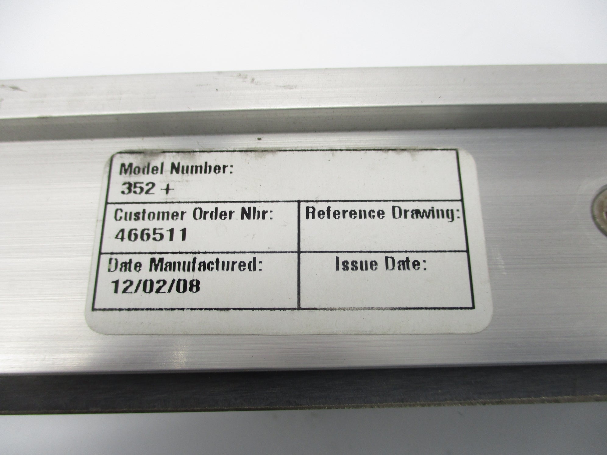 SCHLAGE 352+ 466511 UNMP
