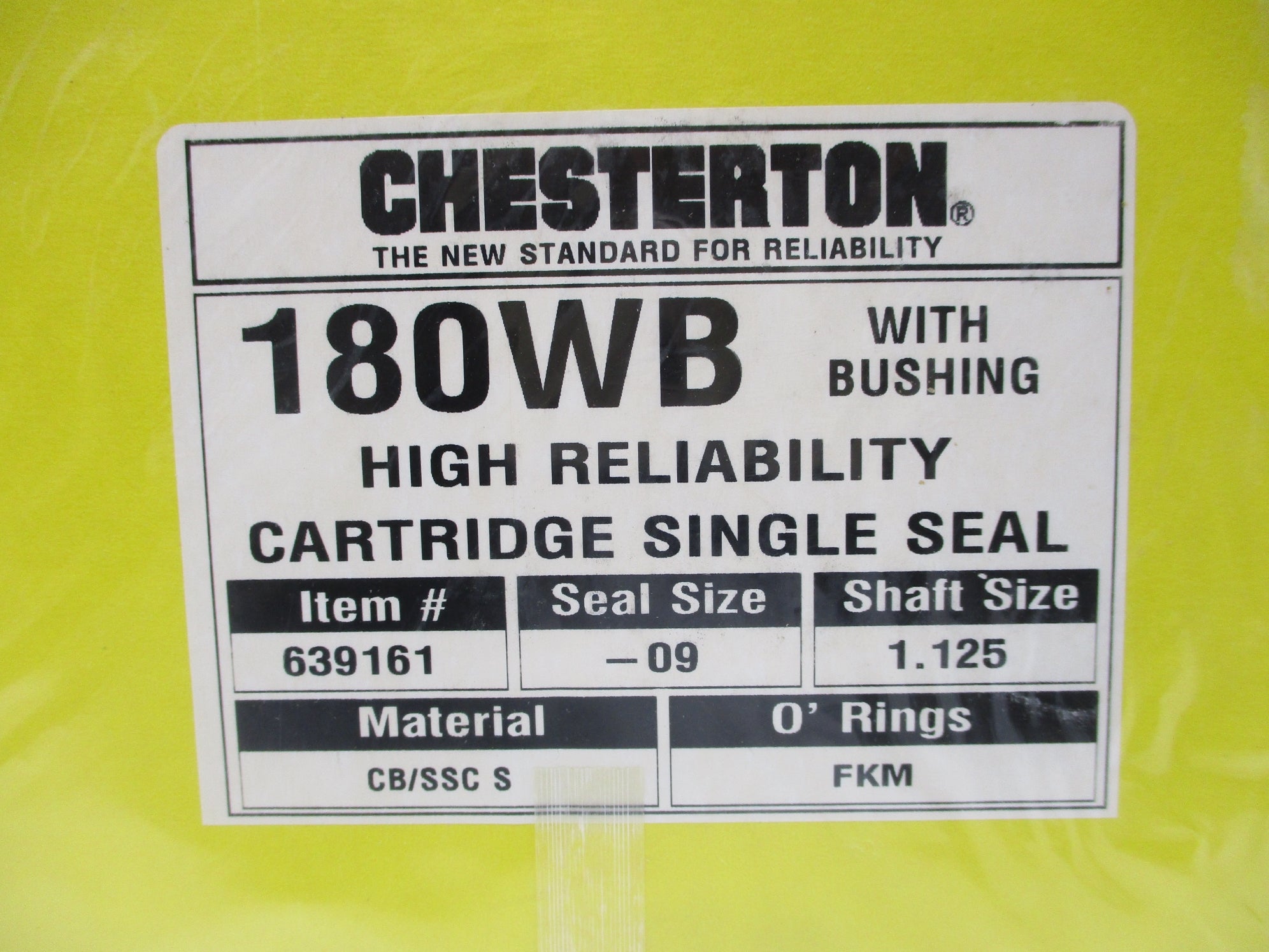 CHESTERTON 180WB1.125 NSFS
