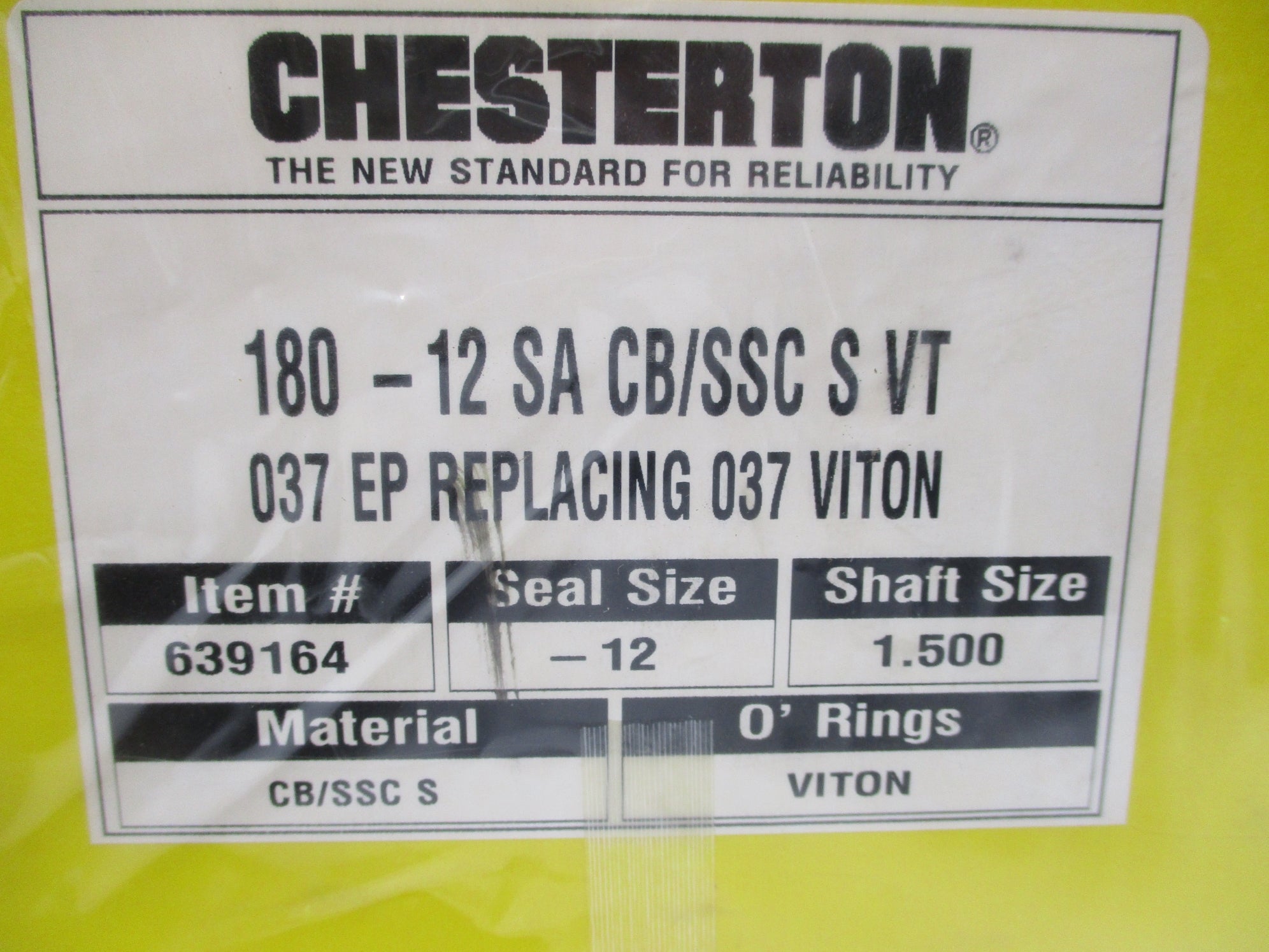 CHESTERTON 180-12SACB/SSCSVT NSFS