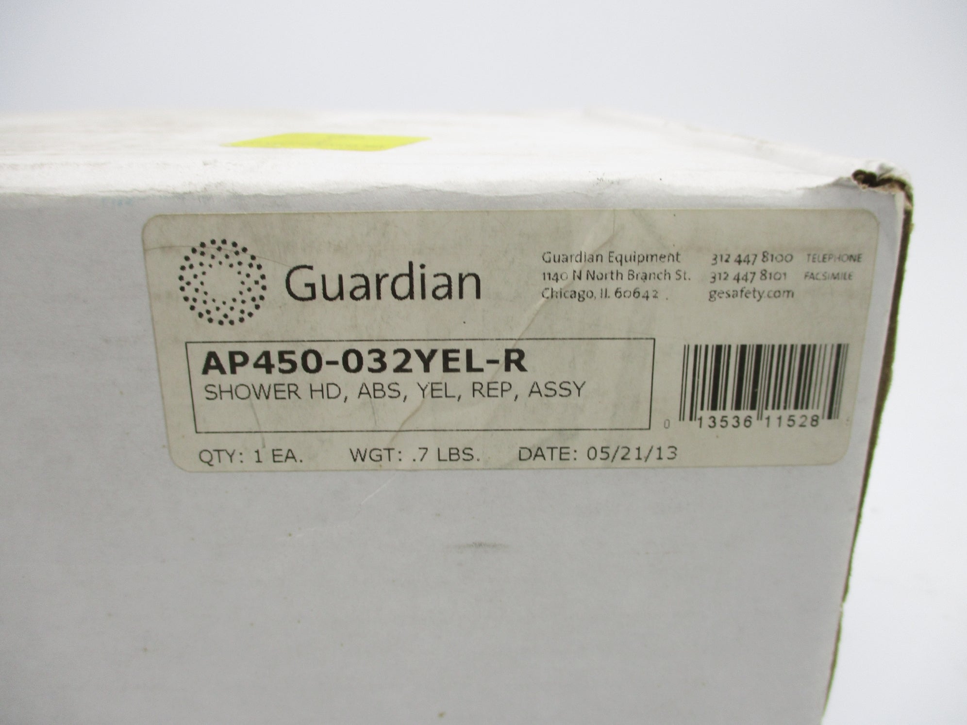 GUARDIAN EQUIPTMENT AP450-032YEL-R NSMP