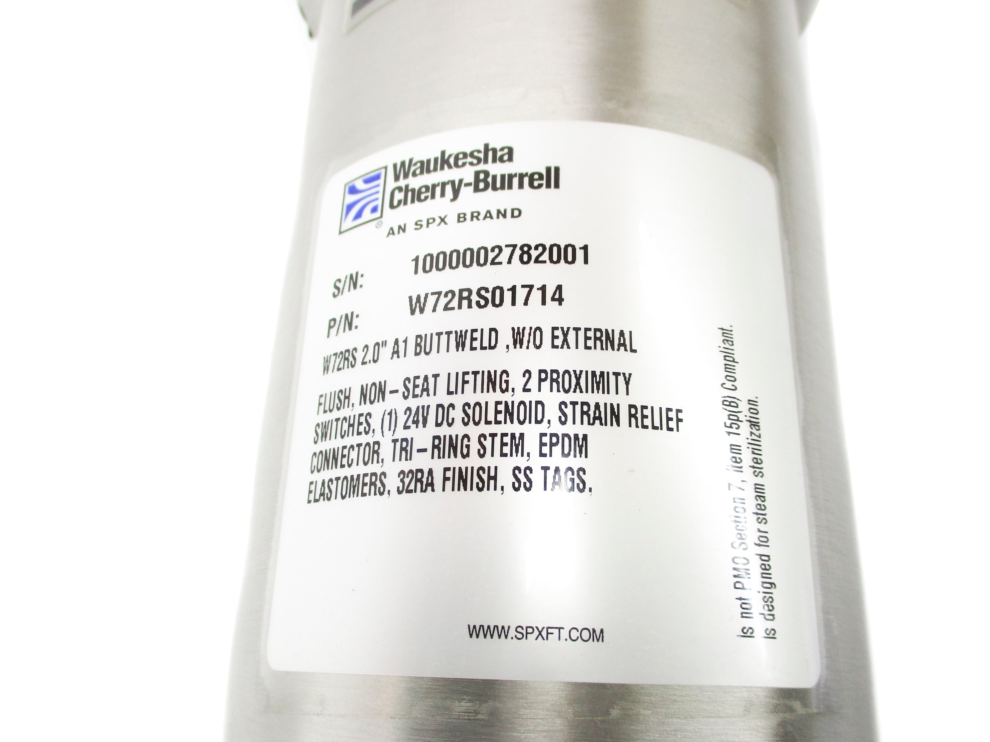 SPX W72RS01714 NSMP