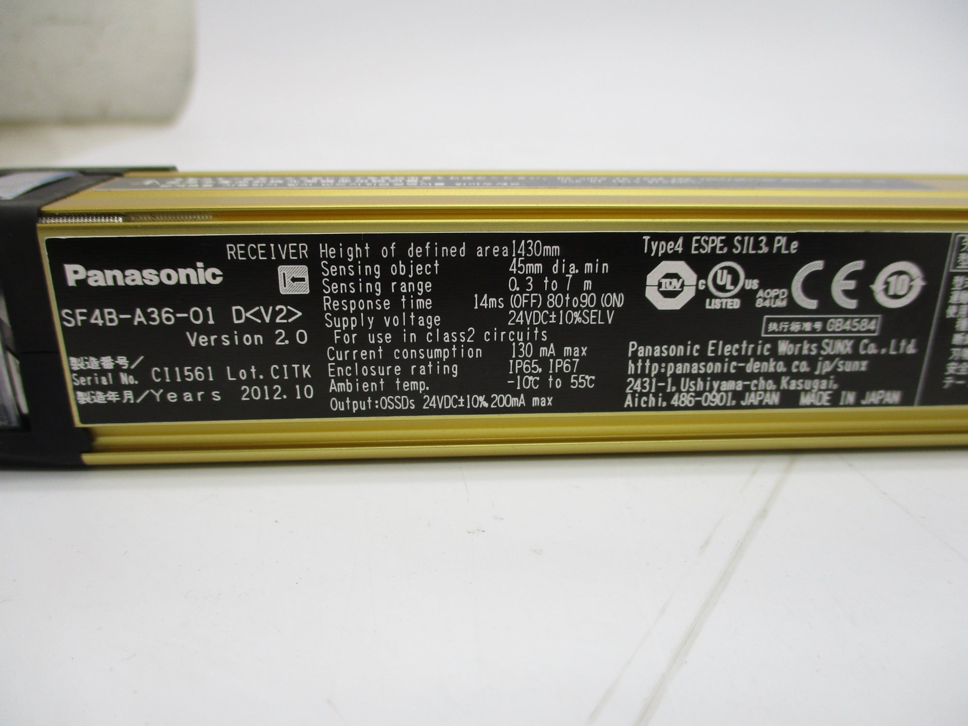 PANASONIC SF4B-A36-01D<V2> NSNP