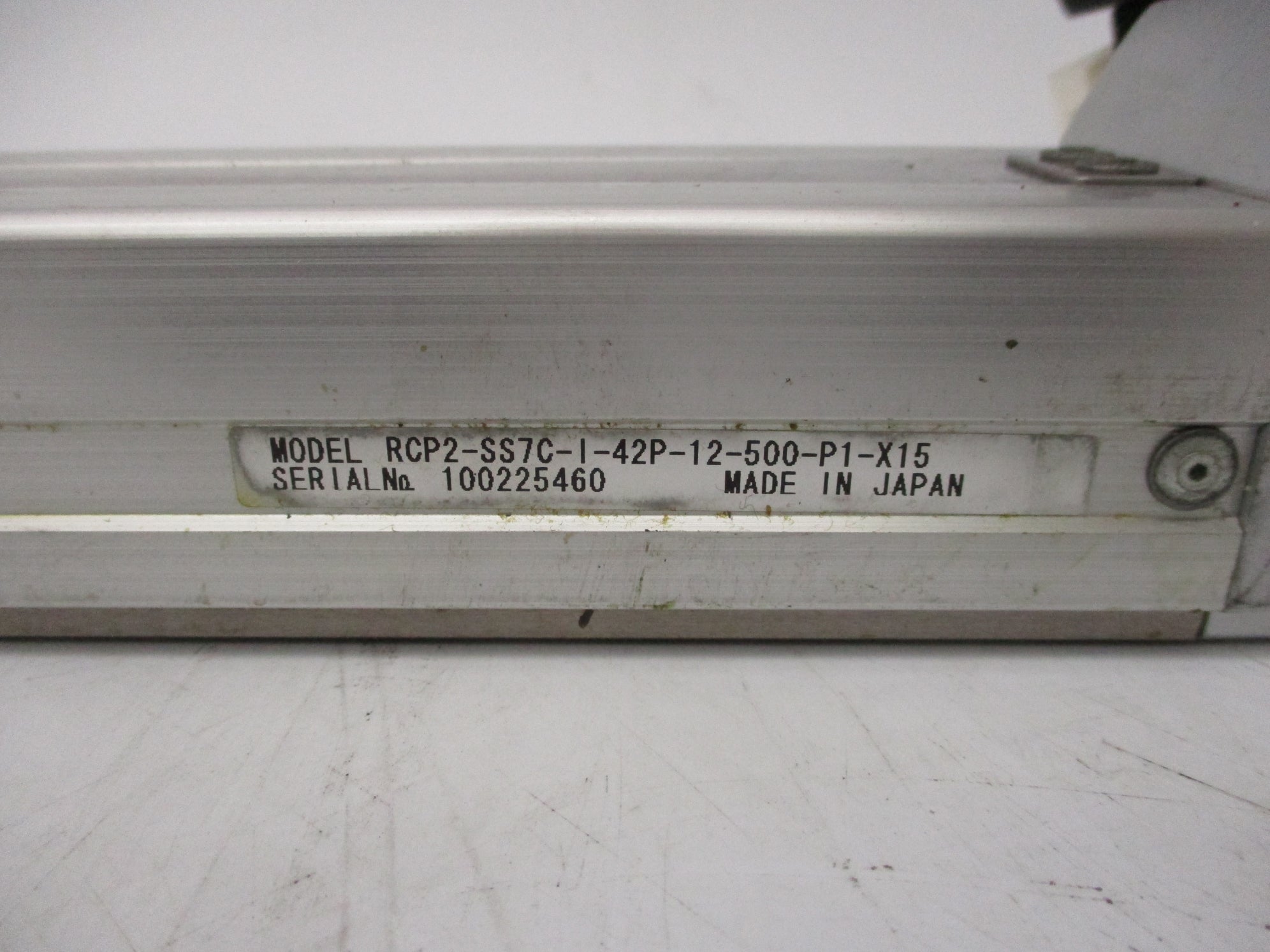ROBO CYLINDER RCP2-SS7C-I-42P-12-500-P1-X15 (AS PICTURED) UNMP