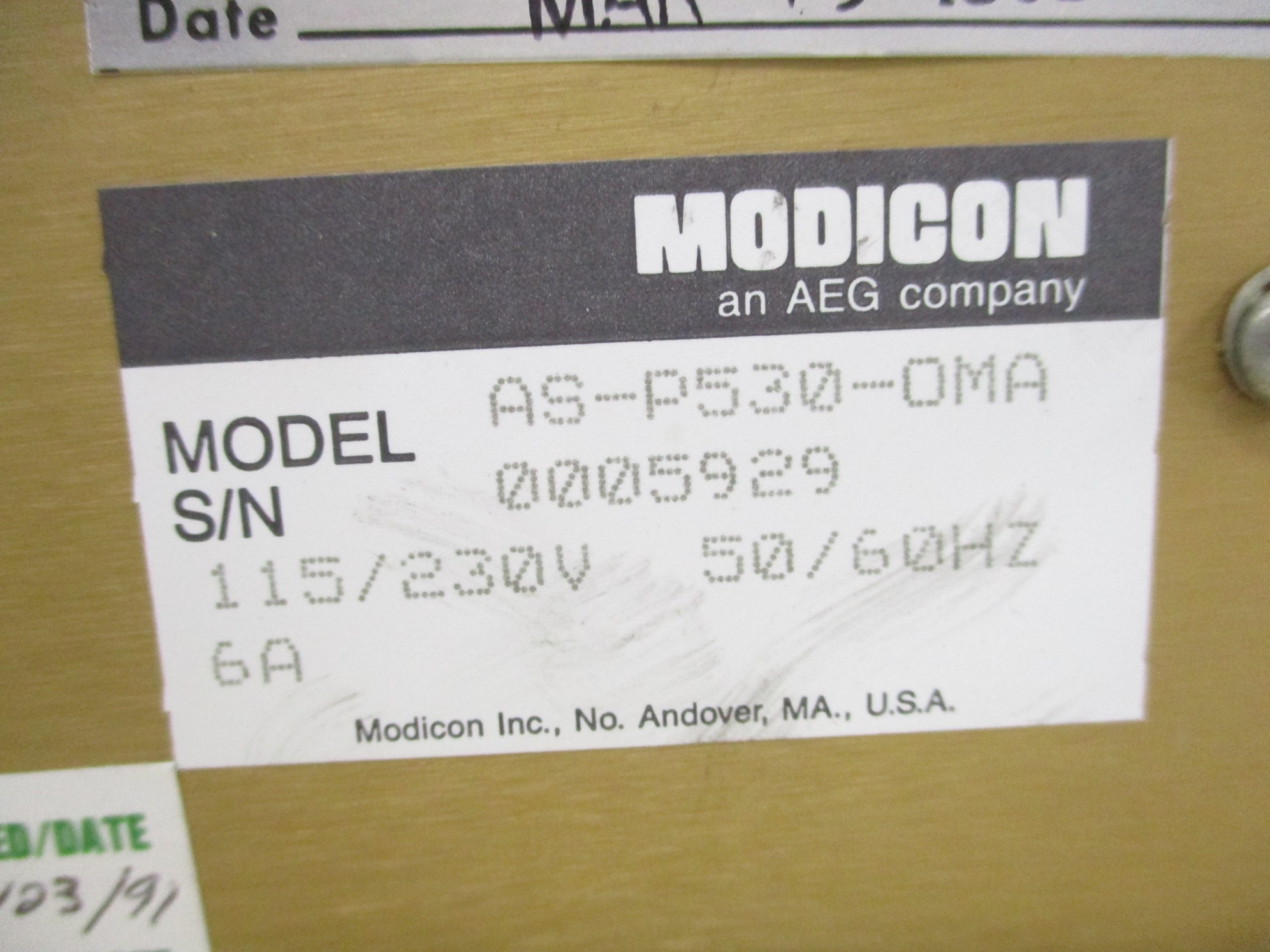 MODICON AS-P530-OMA REMAN