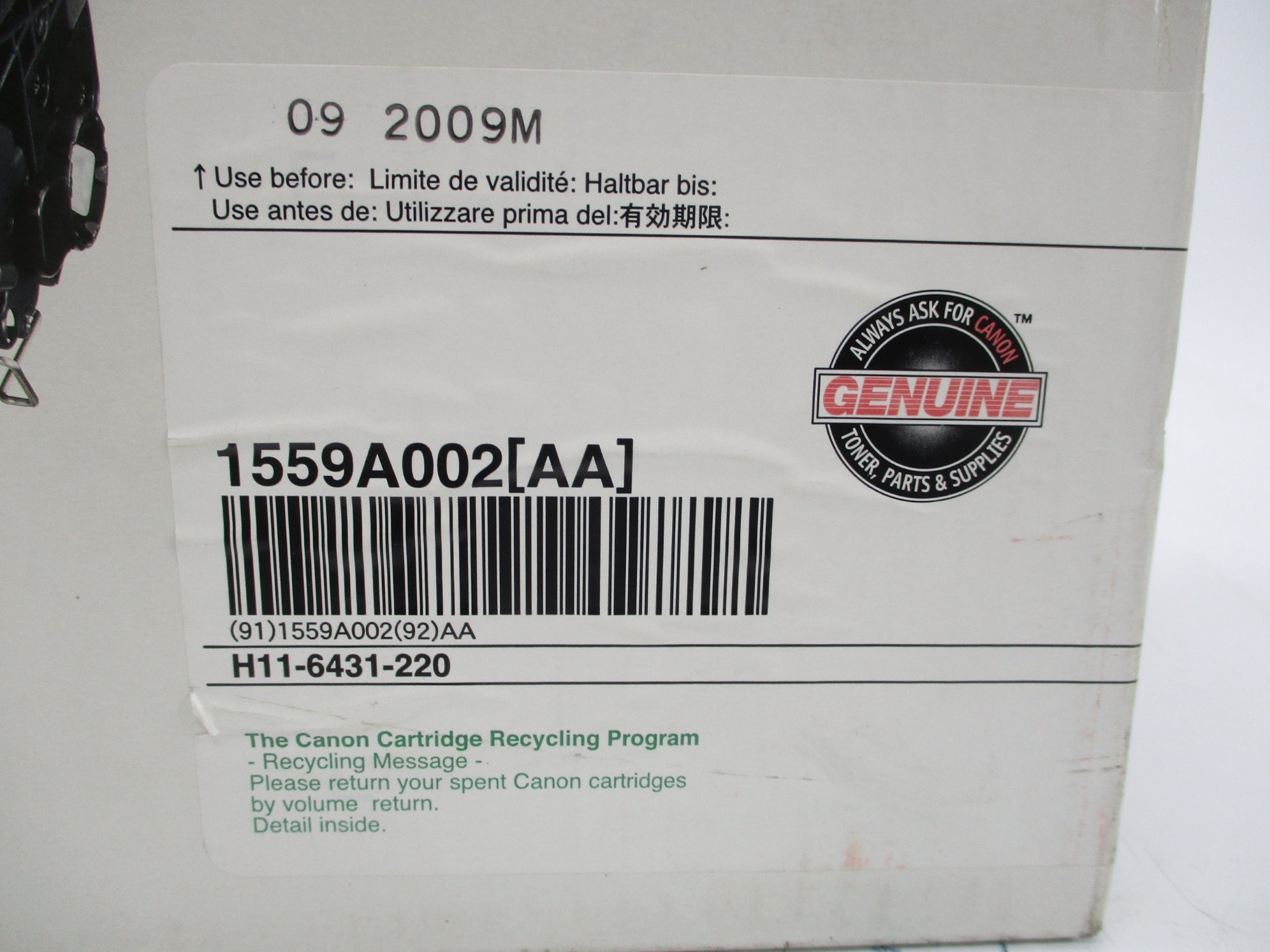 CANON FX6 H11-6431-220 NSFS
