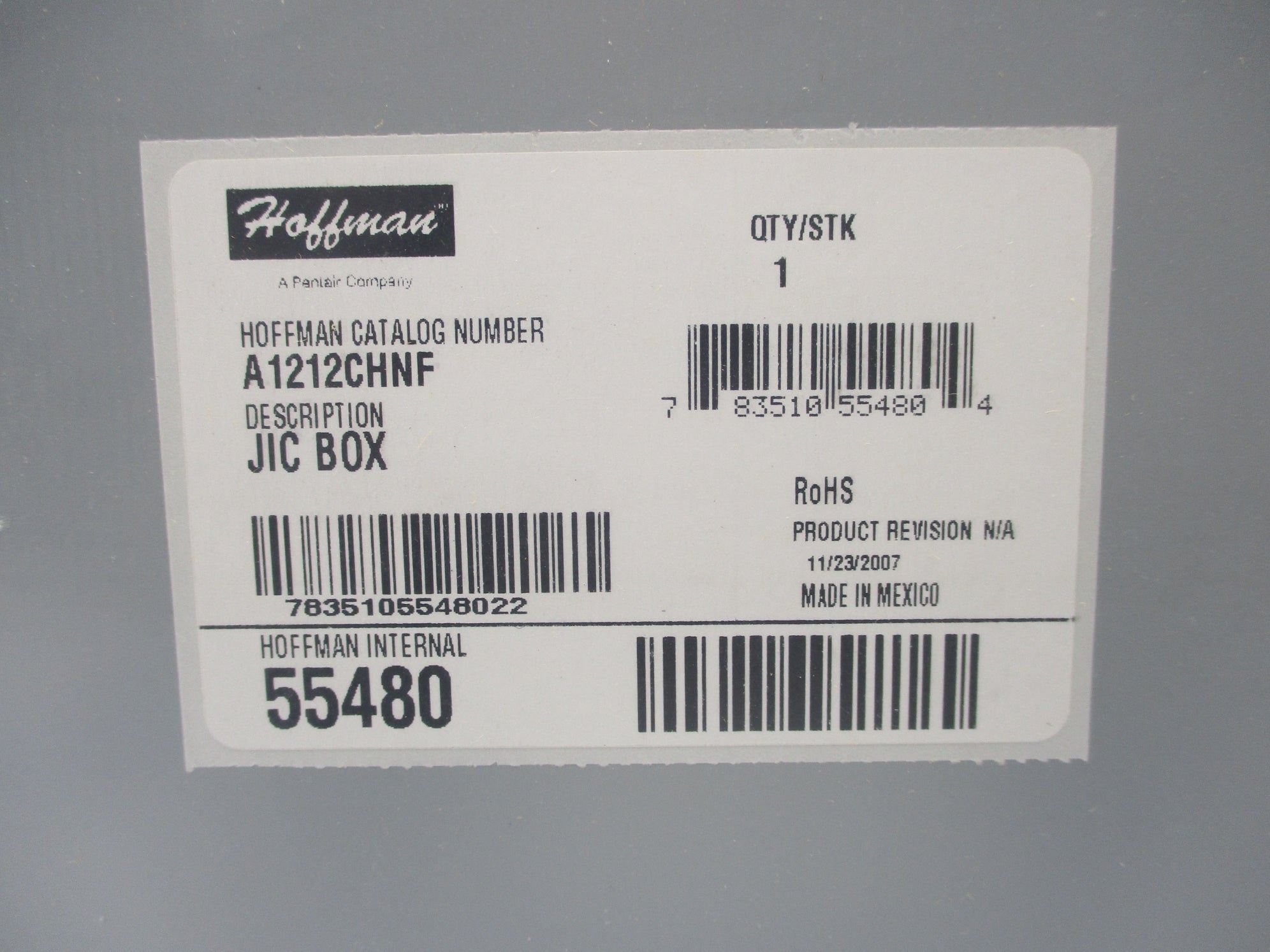 HOFFMAN A1212CHNF NSMP