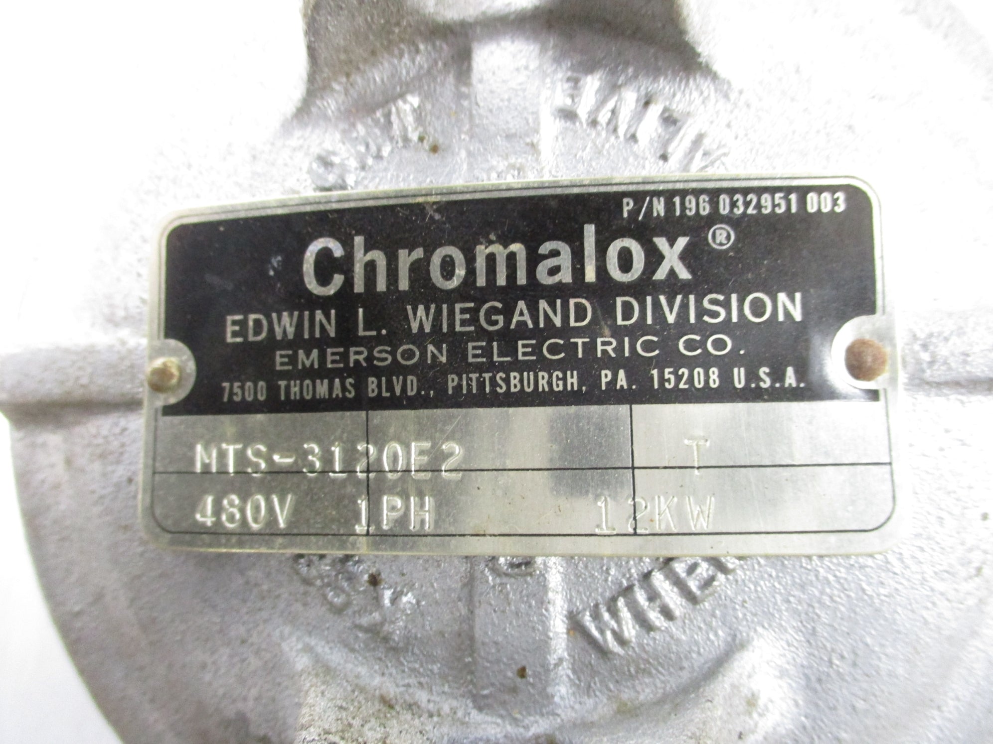 CHROMALOX MTS-3120E2 NSNP