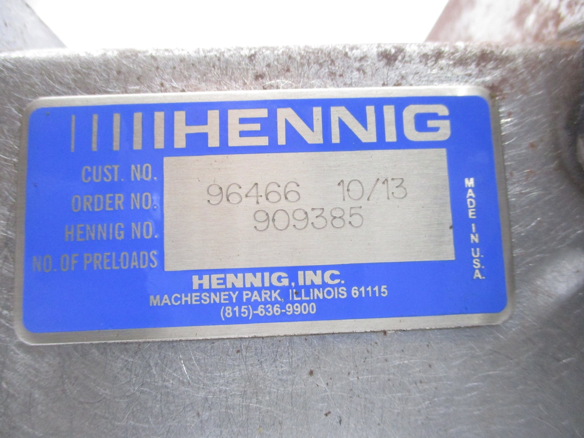 HENNIG 909385 NSNP