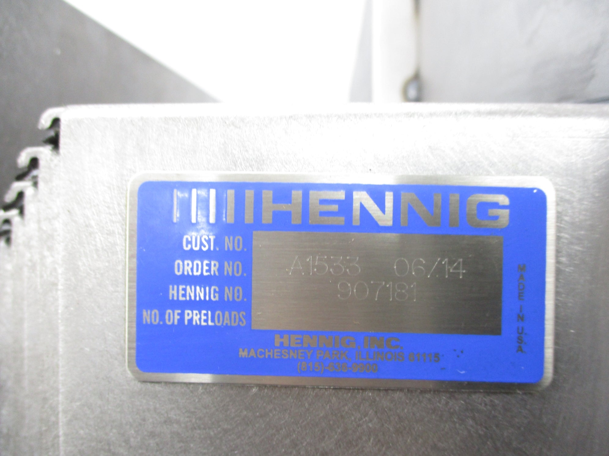 HENNIG 907181 (AS PICTURED) NSNP