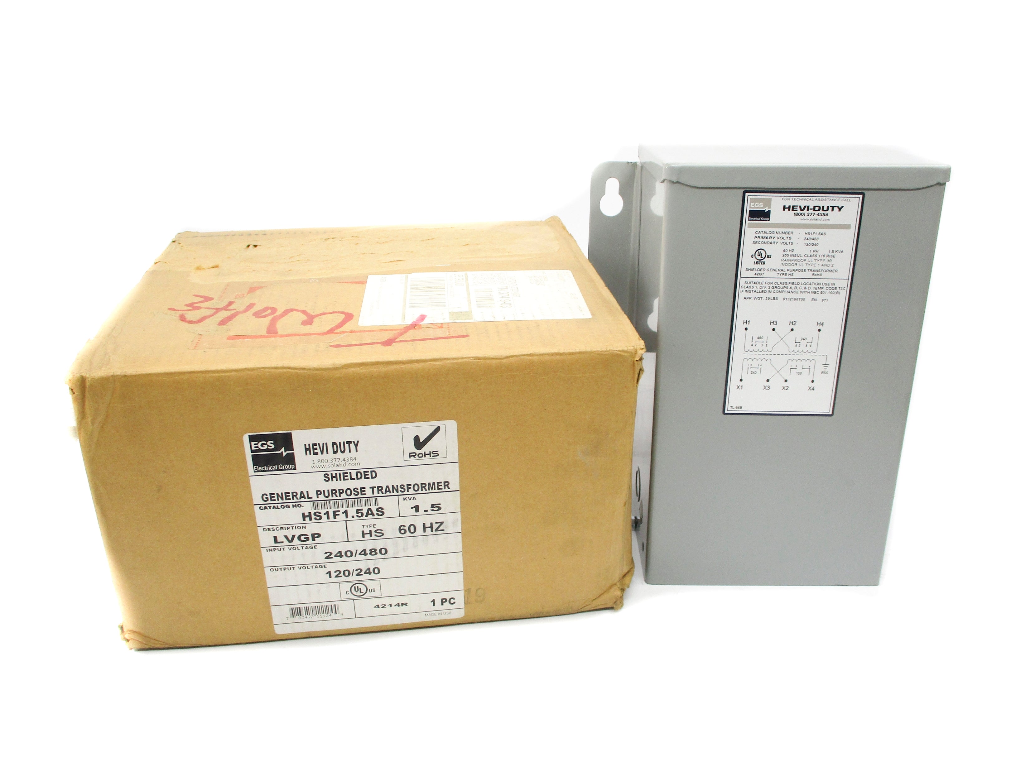 HEVI DUTY HS1F1.5AS (AS PICTURED) NSMP