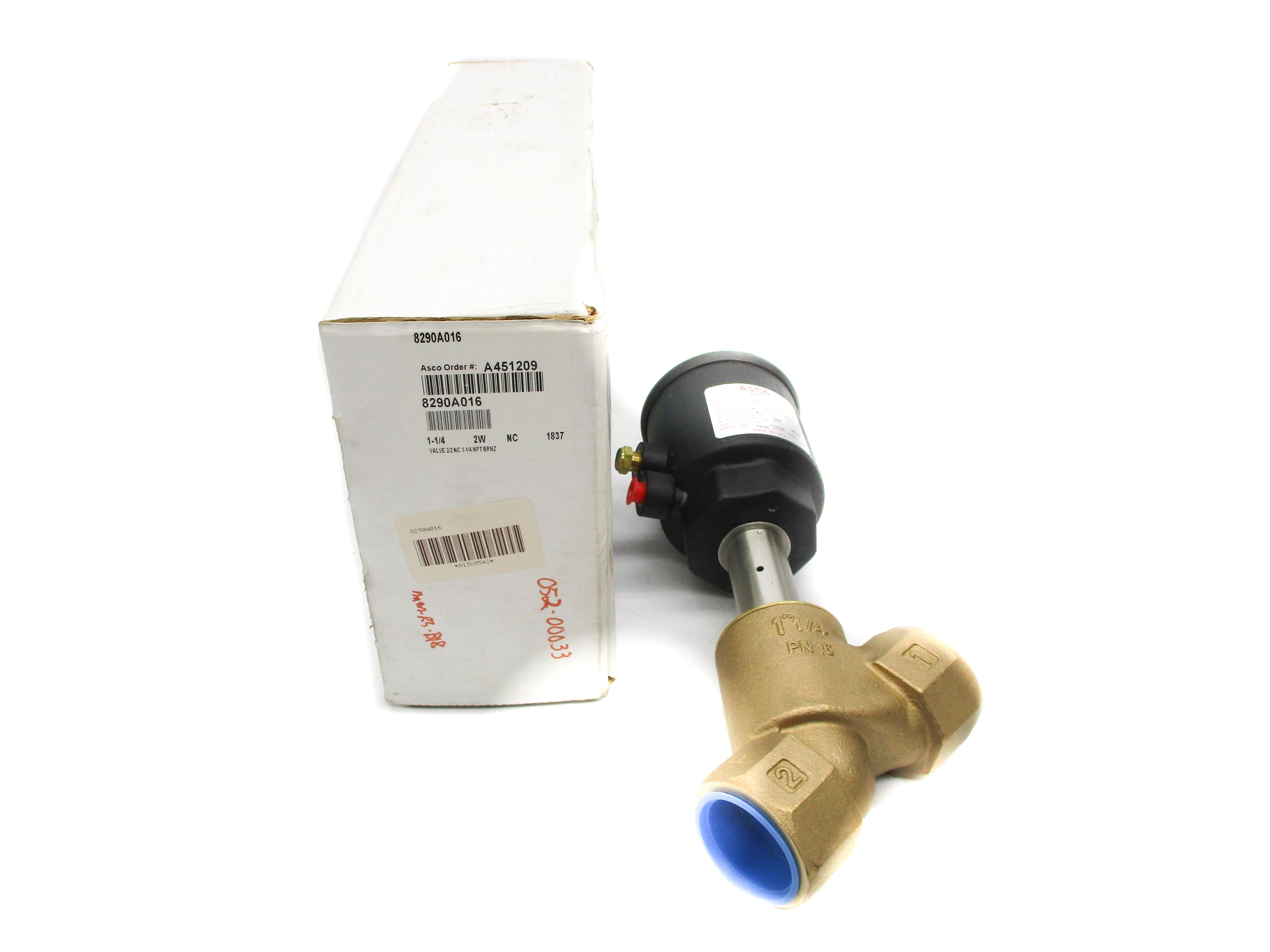 ASCO 8290A016 1 1/4" 60-150PSI NSMP