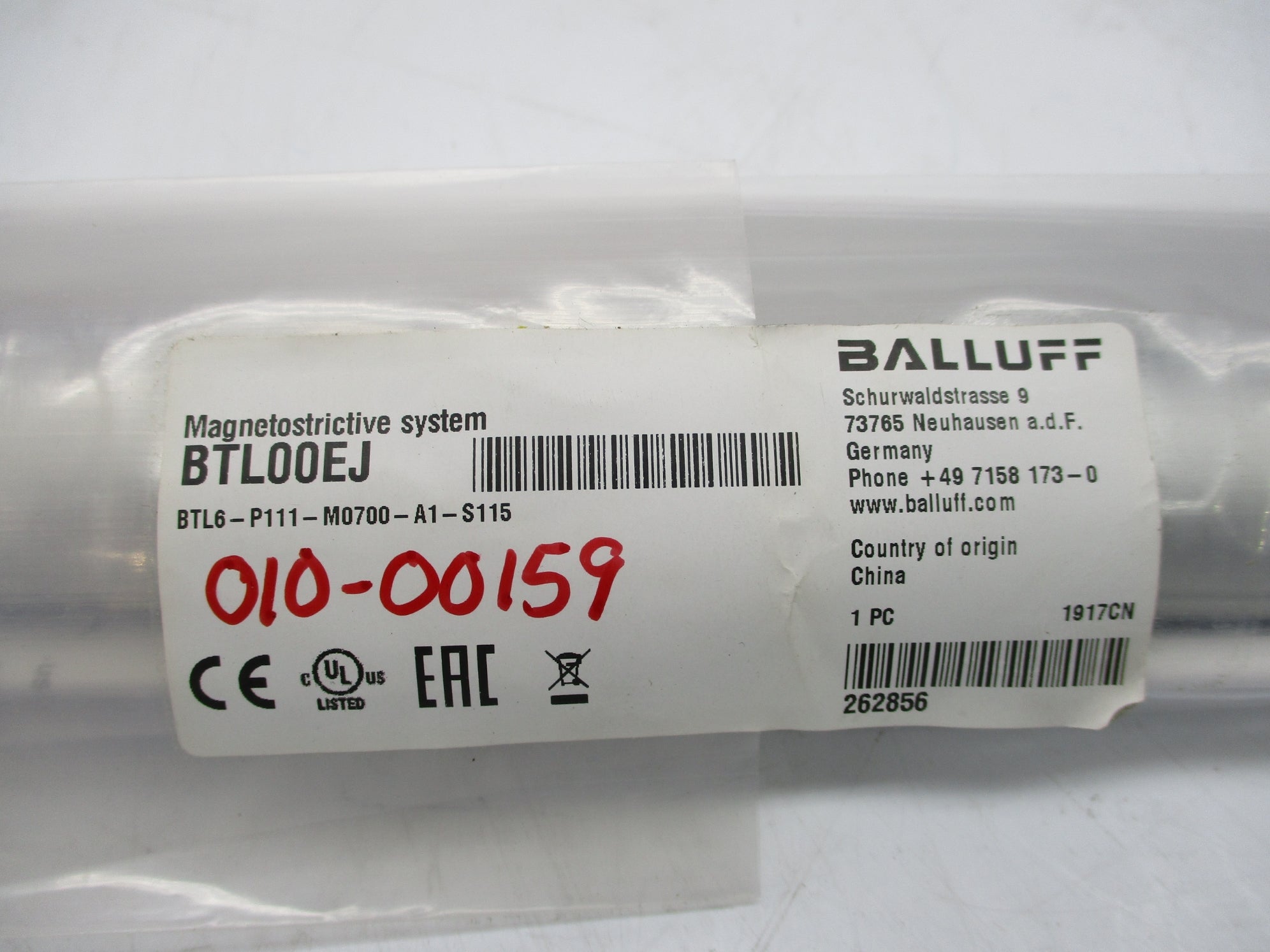 BALLUFF BTL00EJ BTL6-P111-M0700-A1-S115 NSMP