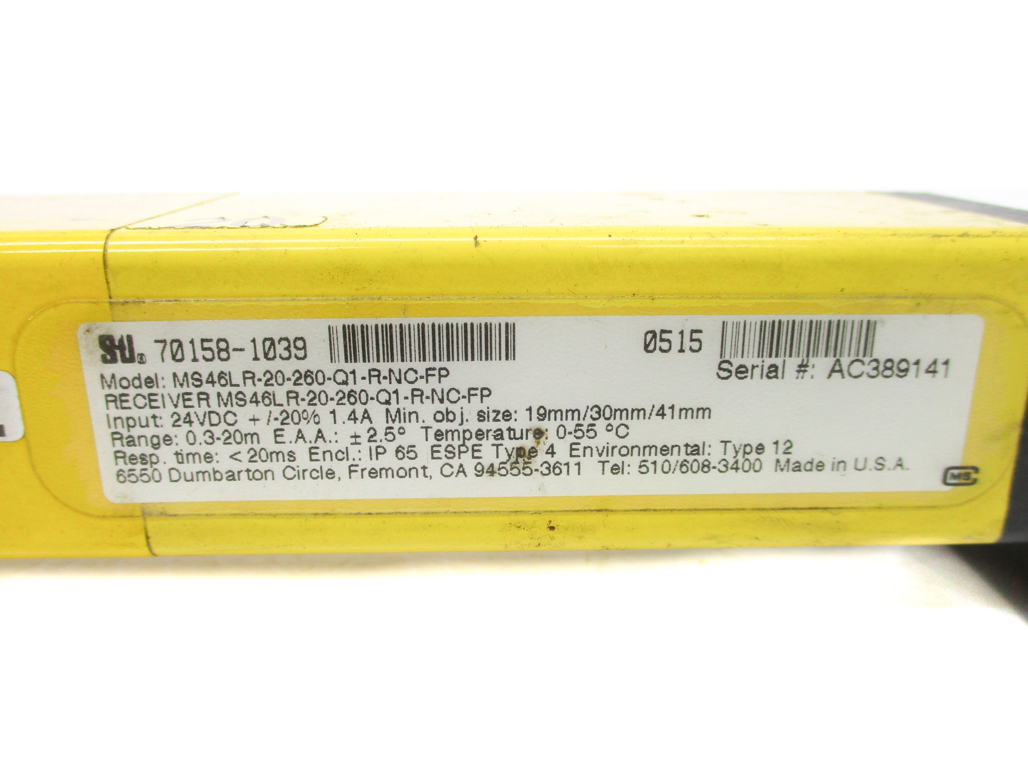 STI MS46LR-20-260-Q1-R-NC-FP UNMP