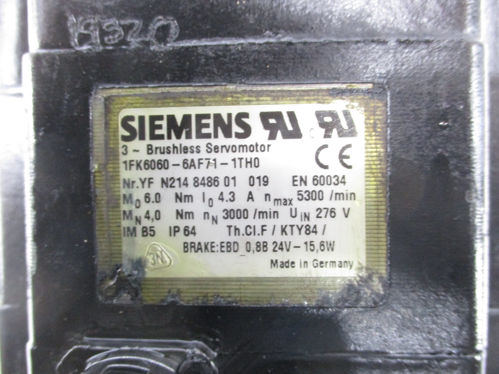 SIEMENS 1FK6060-6AF71-1TH0 NSNP