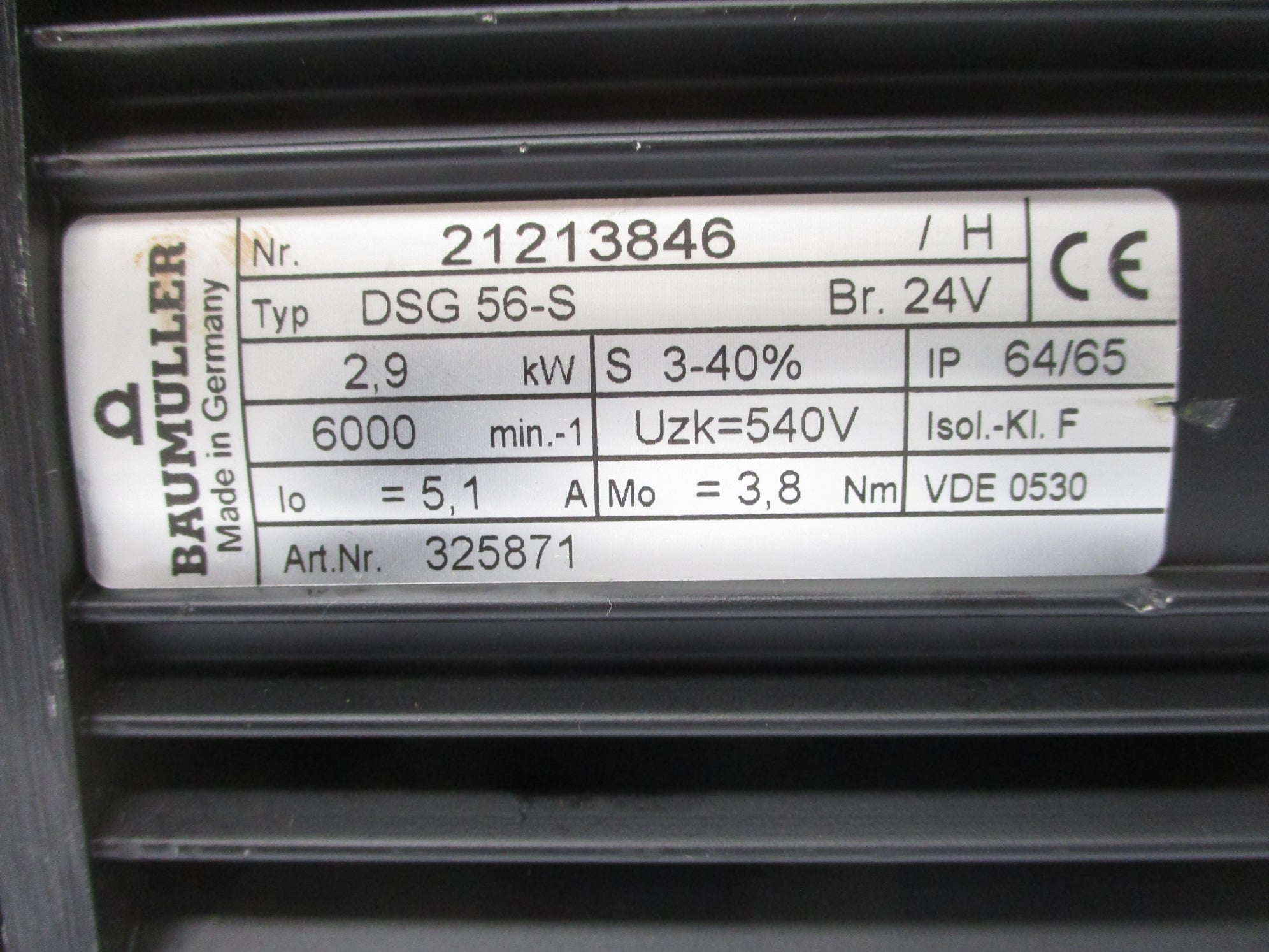 BAUMULLER 21213846 DSG56-S NSNP