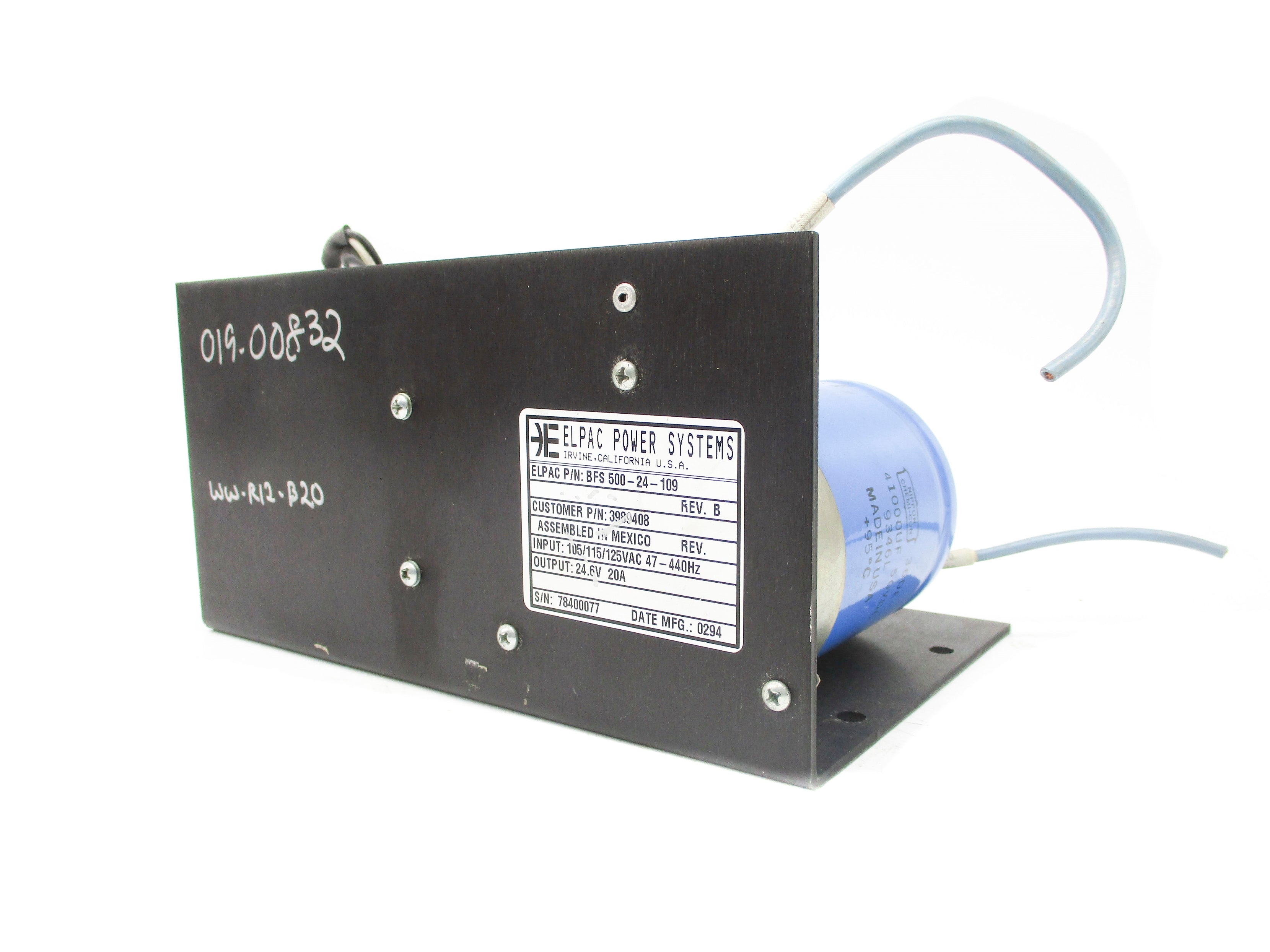ELPAC POWER SYSTEMS BFS500-24-109 UNMP