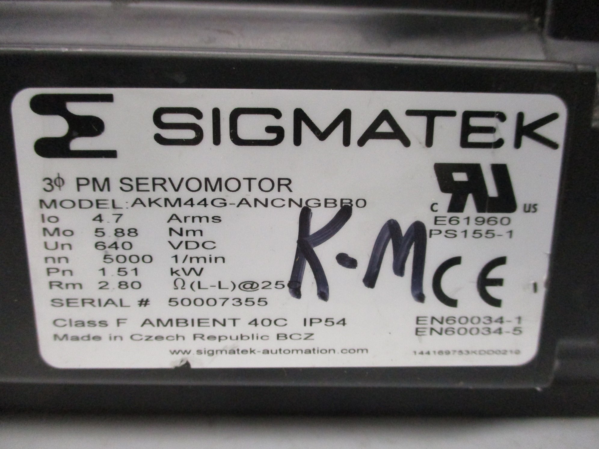 SIGMATEK AKM44G-ANCNGBB0 UNMP