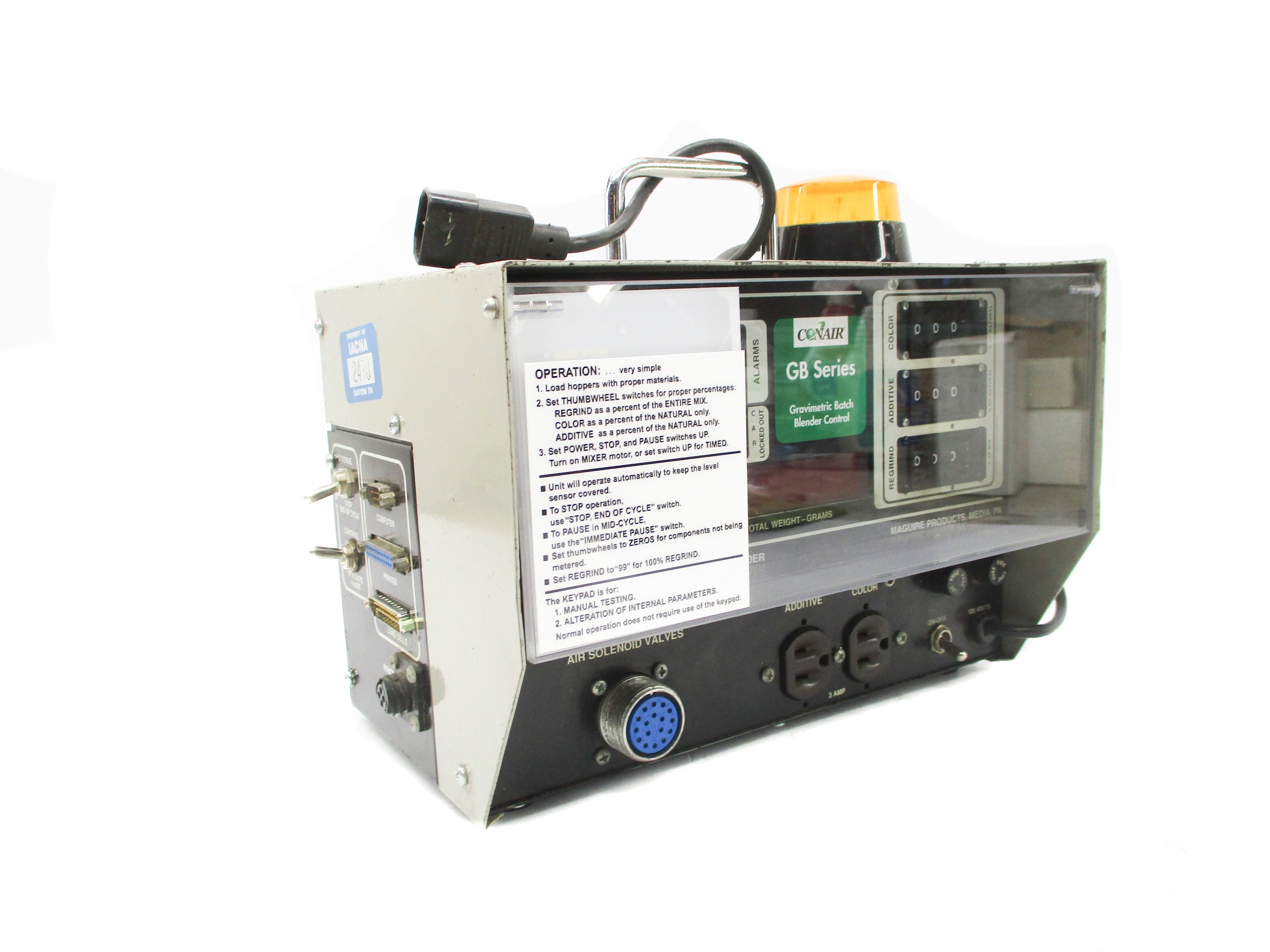 CONAIR 6132180078 17PIN/4POSAUTOWEIGHCTRL UNMP