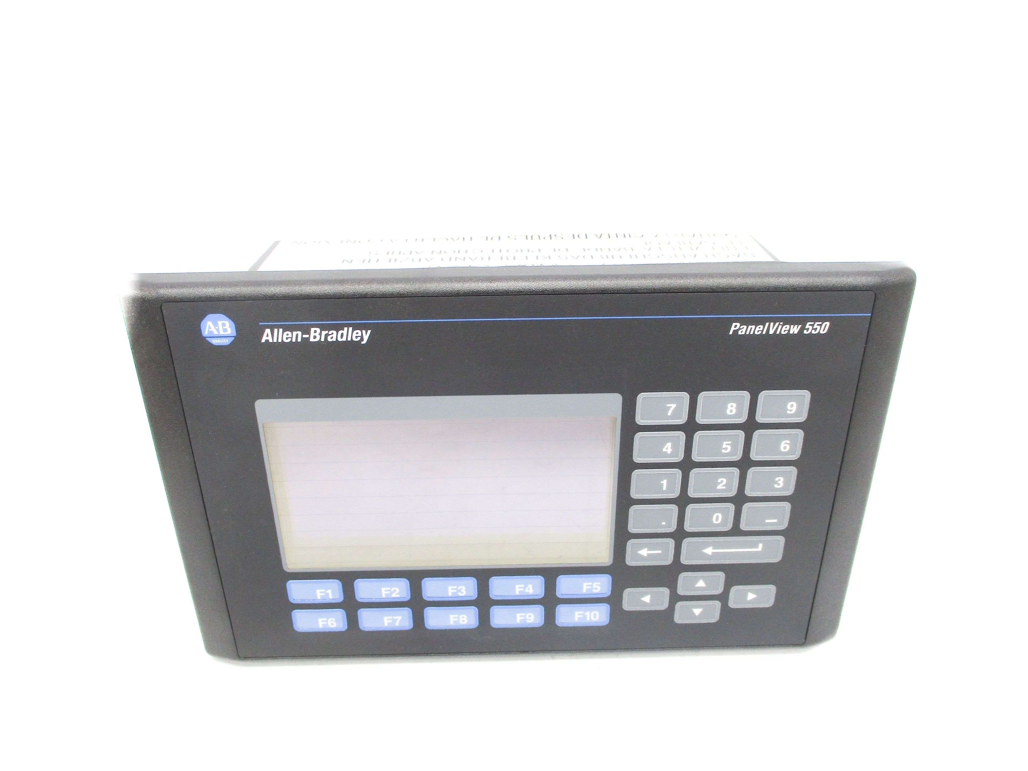 ALLEN BRADLEY 2711-B5A20 SER. H F/W 4.41 (BR/WH) NSMP