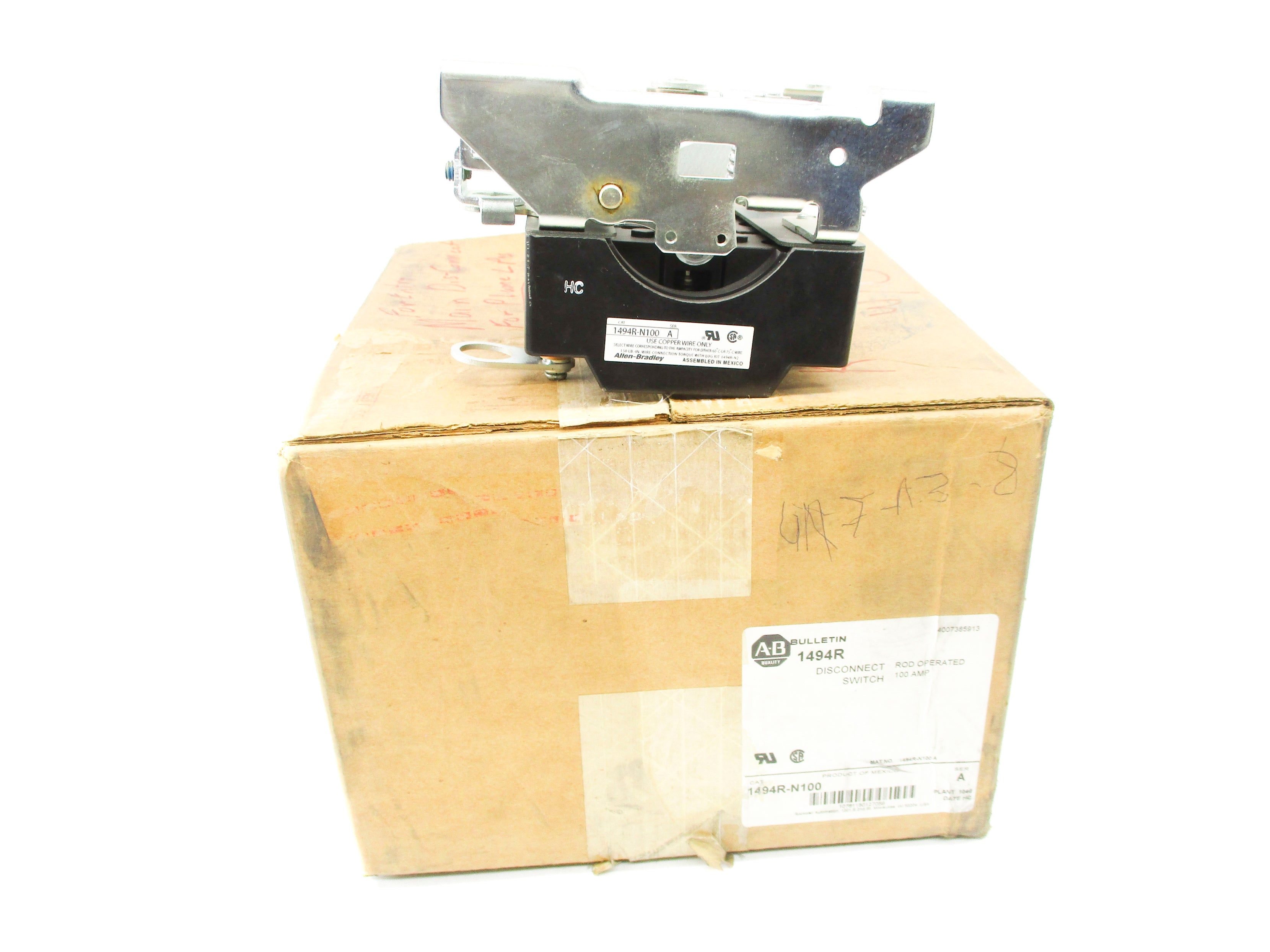 ALLEN BRADLEY 1494R-N100 SER. A (BR/WH) NSMP