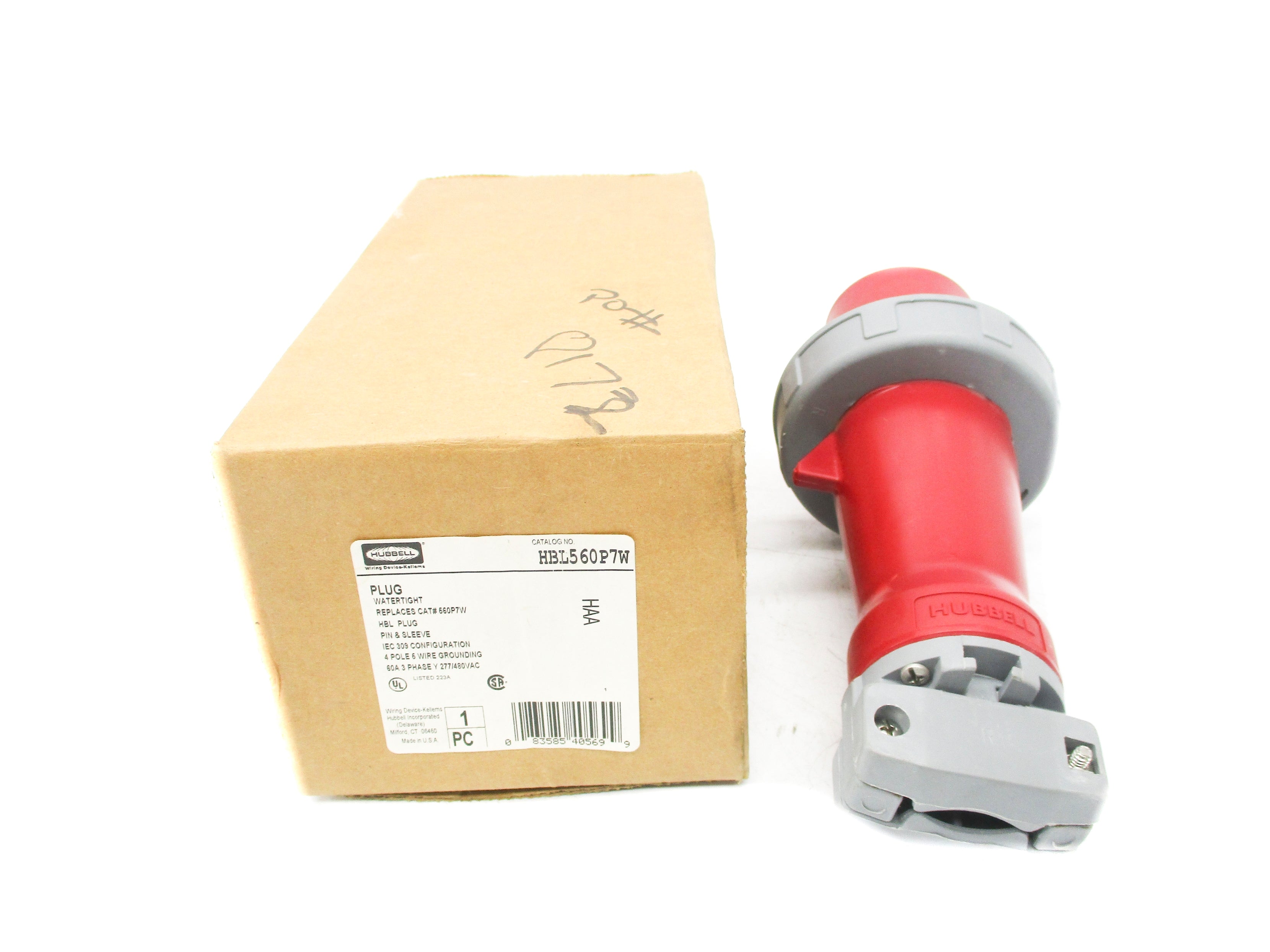 HUBBELL HBL560P7W NSMP
