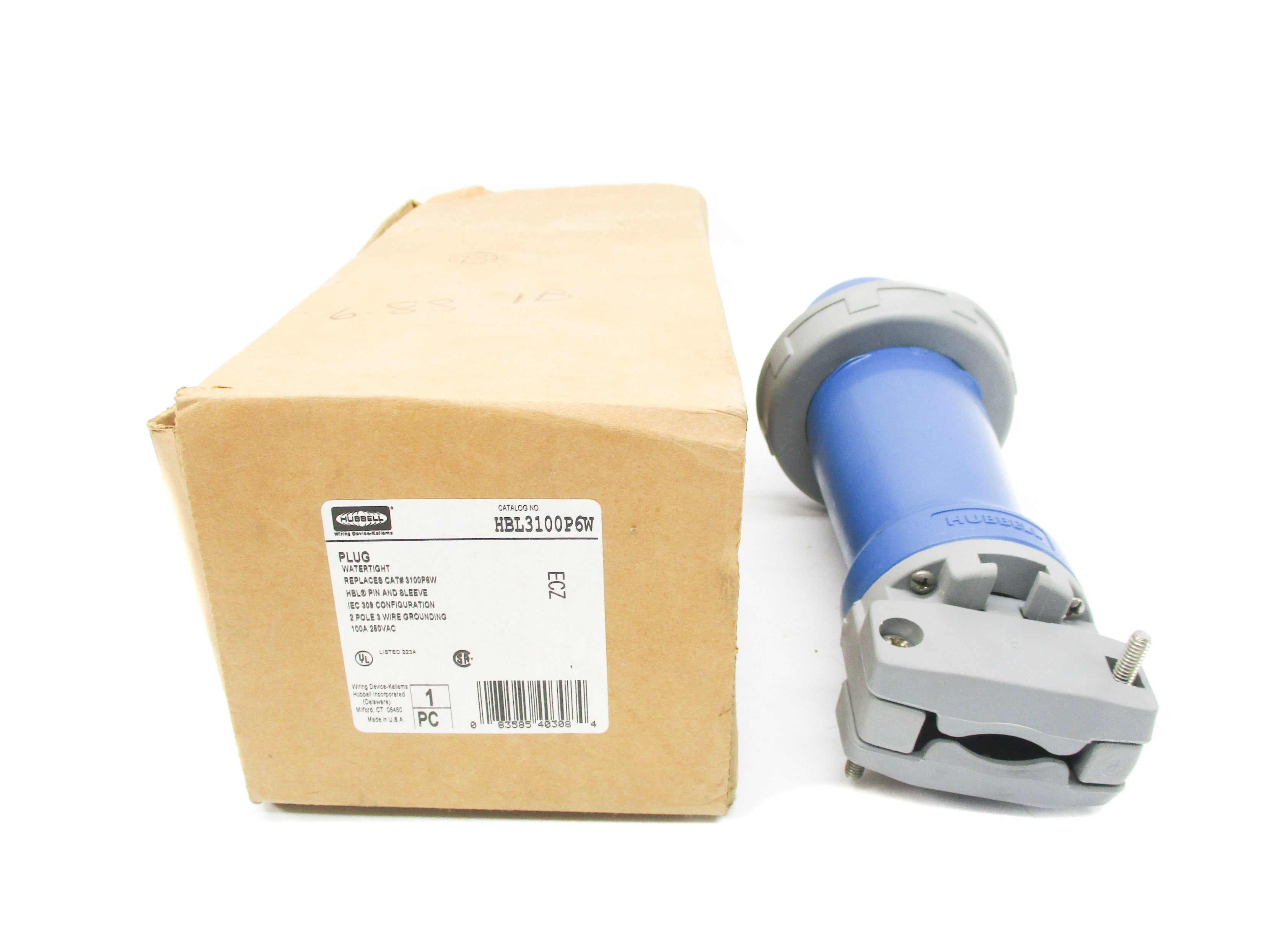 HUBBELL HBL3100P6W NSMP