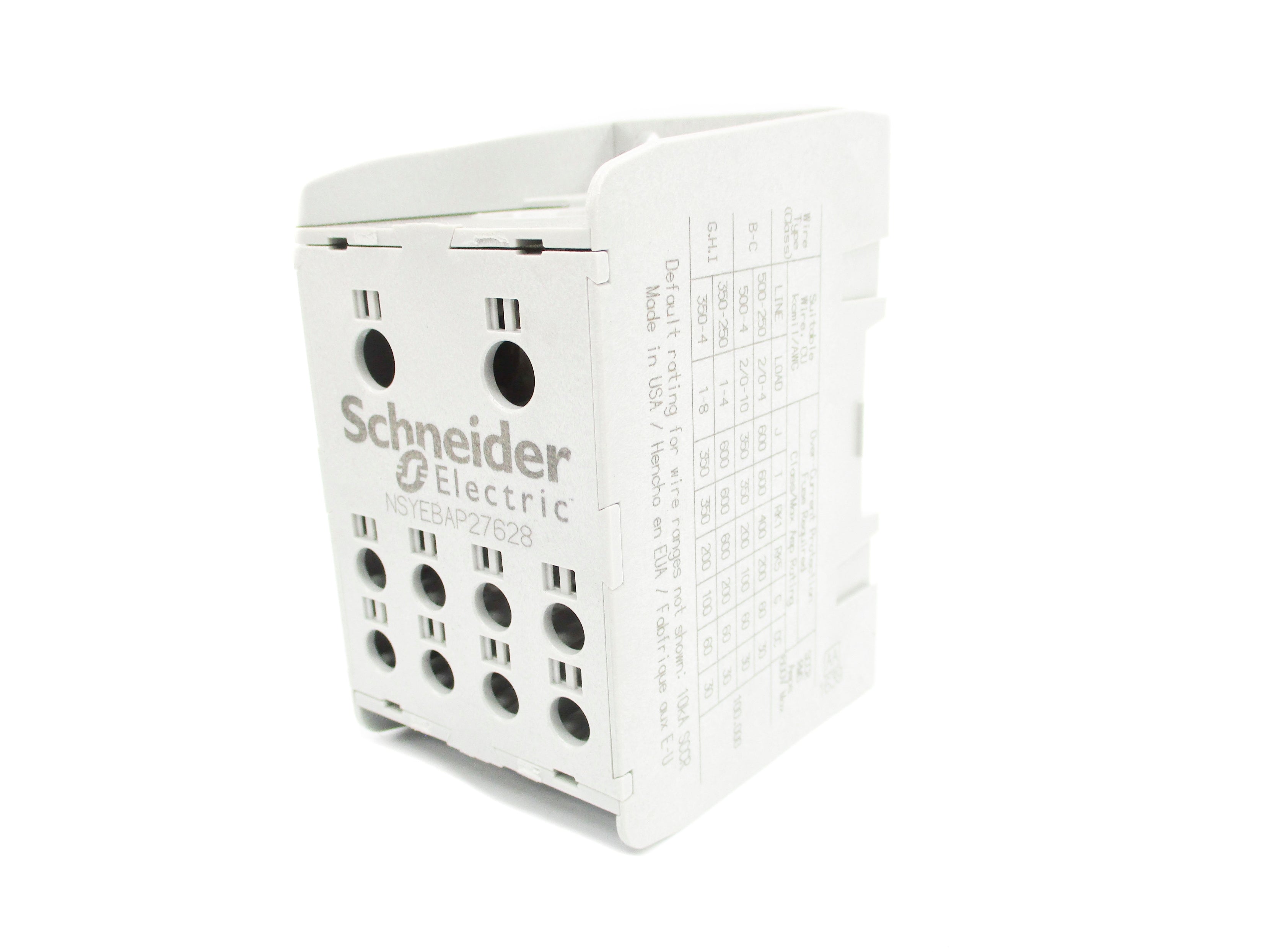 SCHNEIDER ELECTRIC NSYEBAP27628 600VAC/DC 760A (PKG OF 3) NSMP