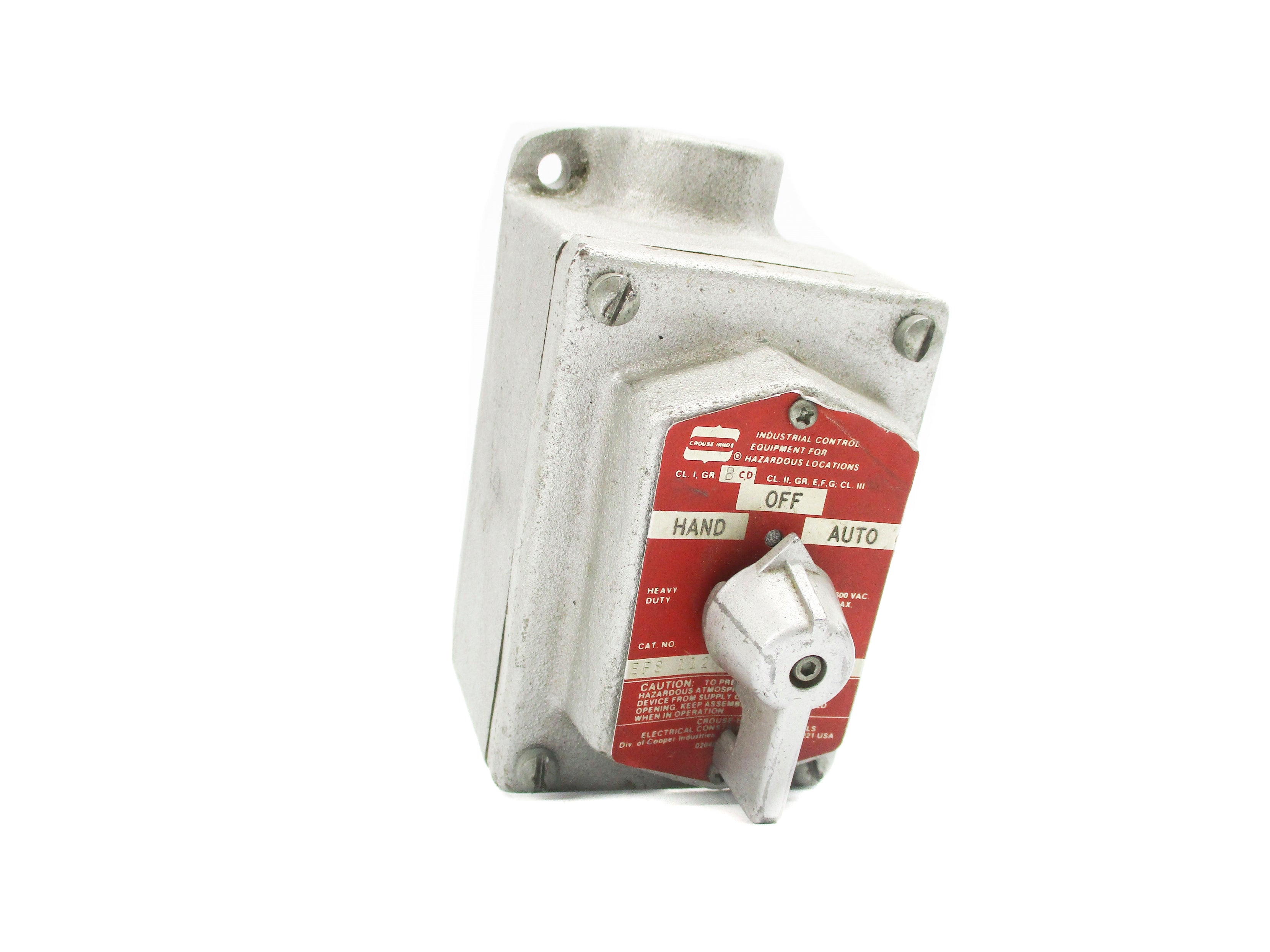 CROUSE HINDS EFS11274GB S635M6 UNMP