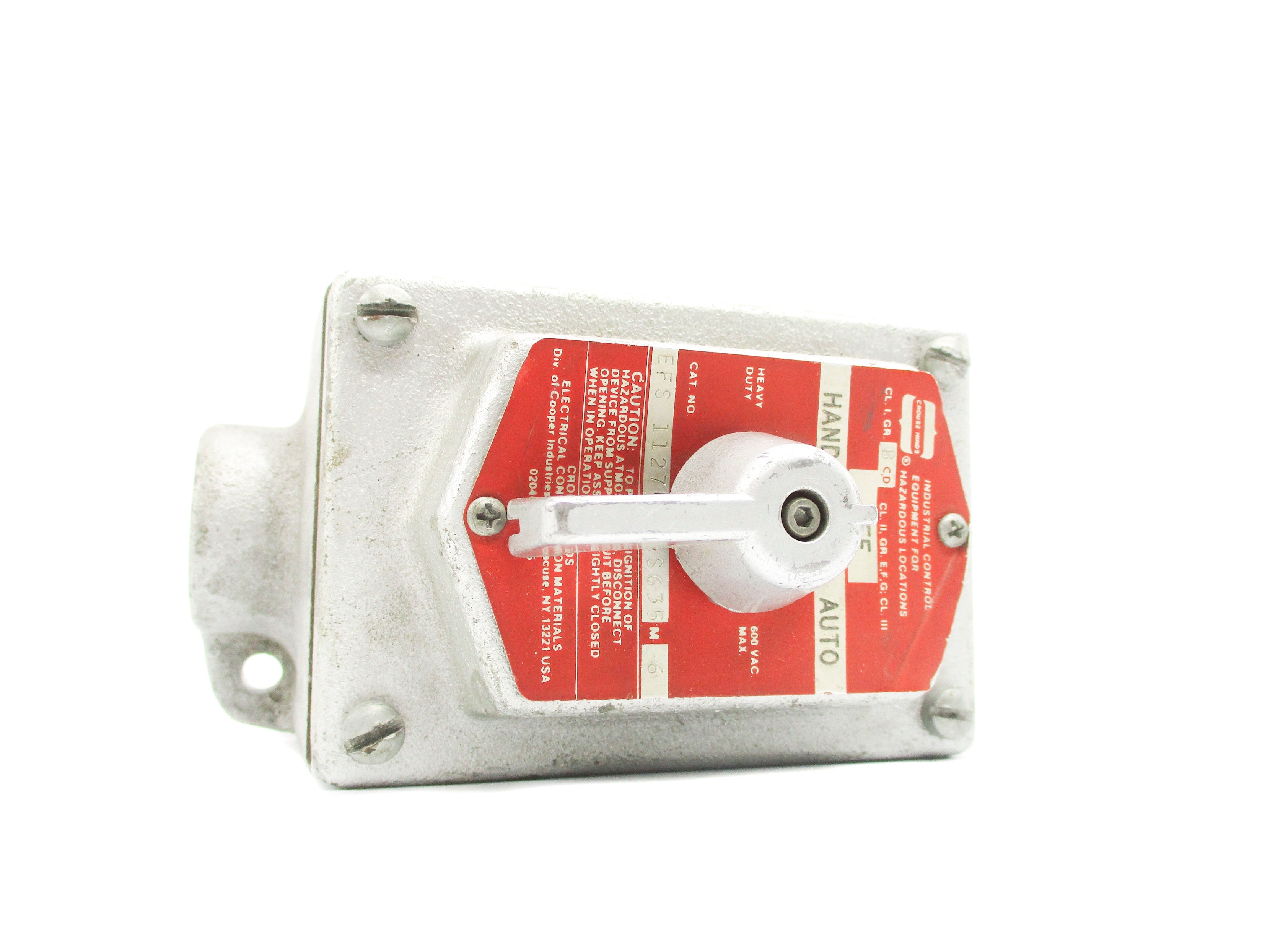 CROUSE HINDS EFS11274GB S635M6 UNMP