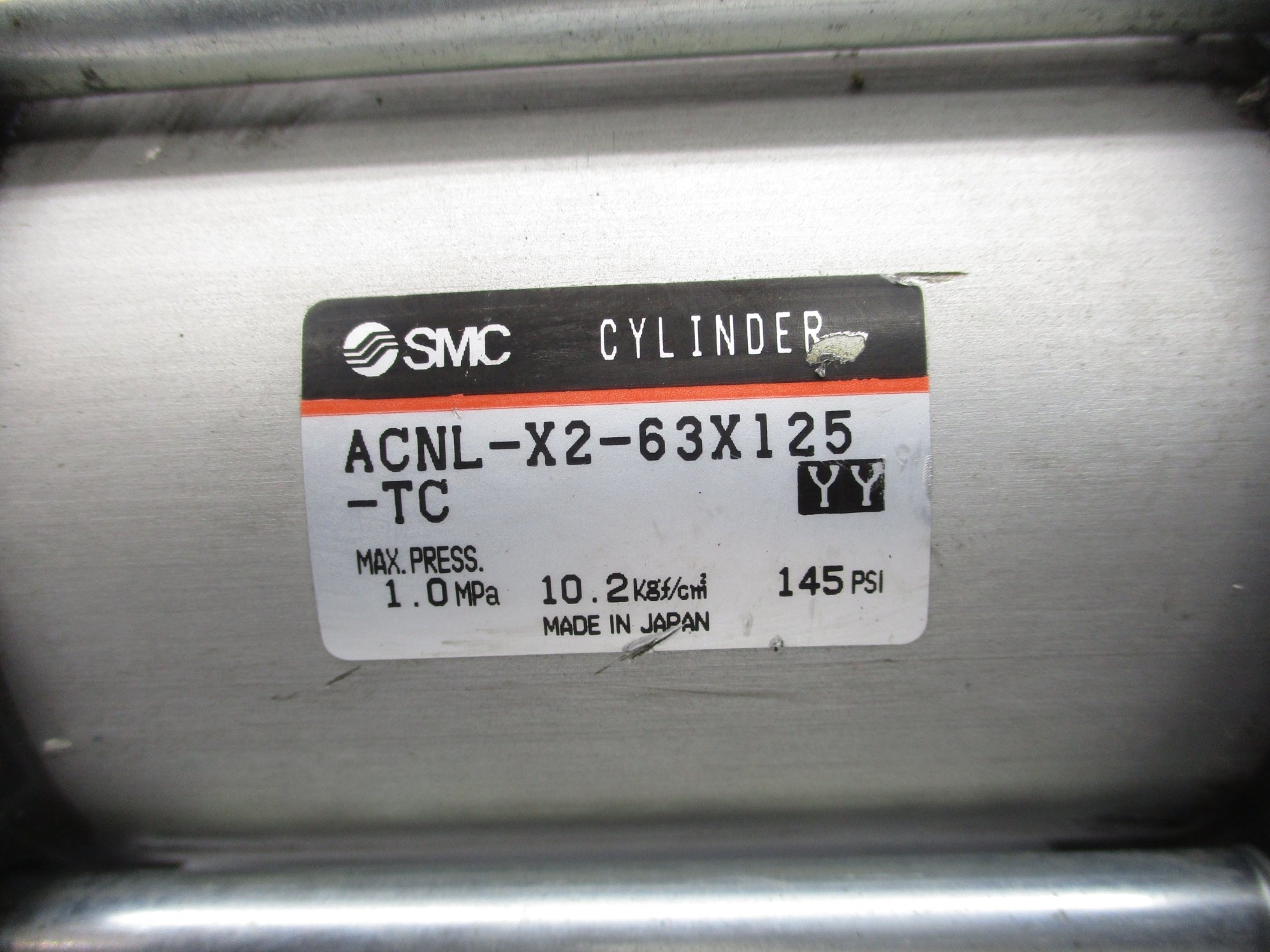 SMC ACNL-X2-63X125-TC (AS PICTURED) 145PSI UNMP