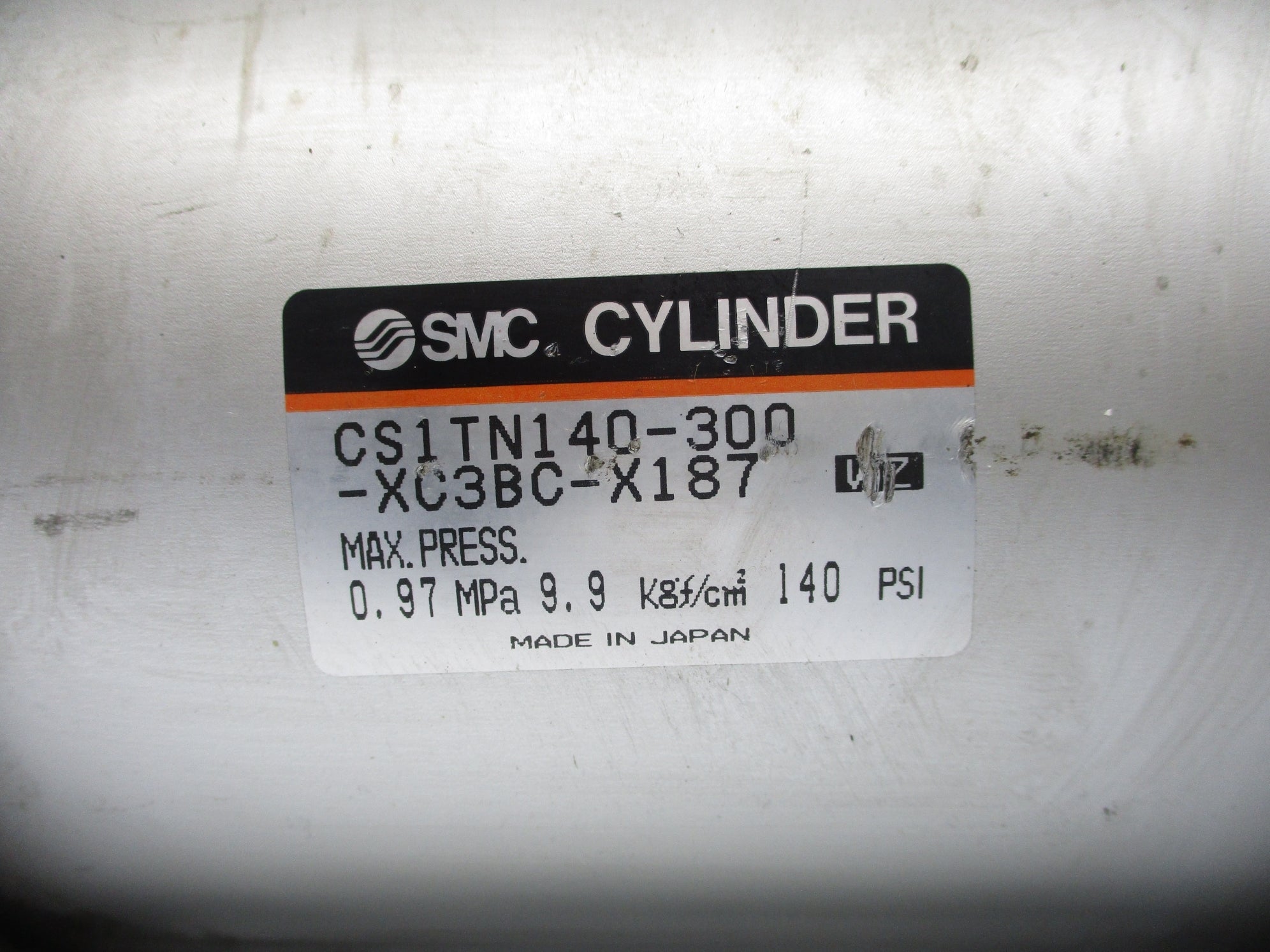 SMC CS1TN140-300-XC3BC-X187 140PSI NSNP