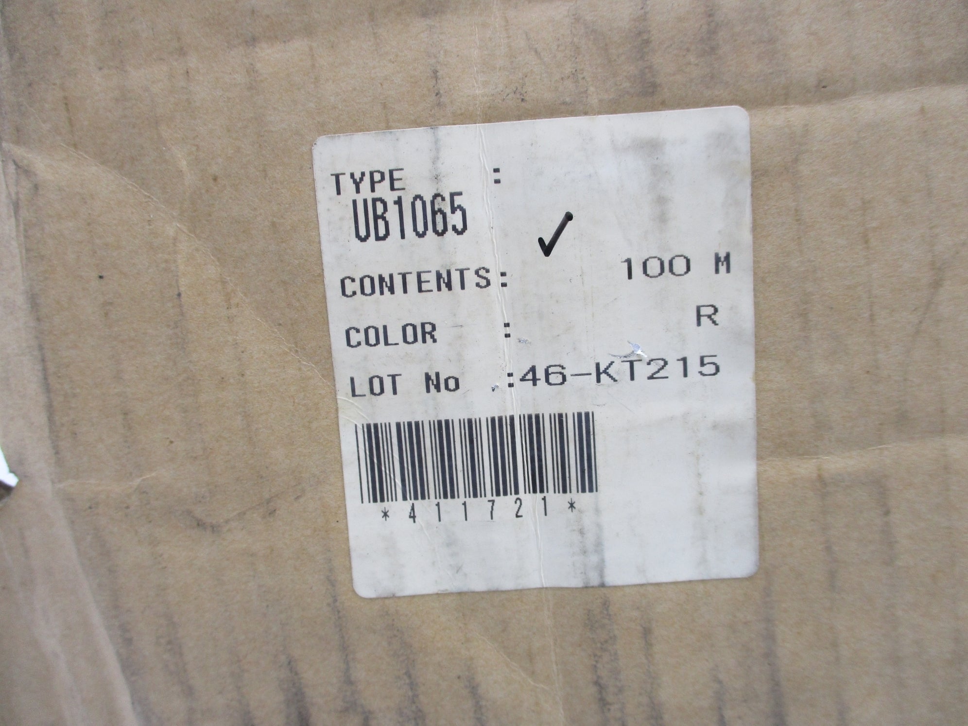 PISCO TUBE UB1065 NSMP
