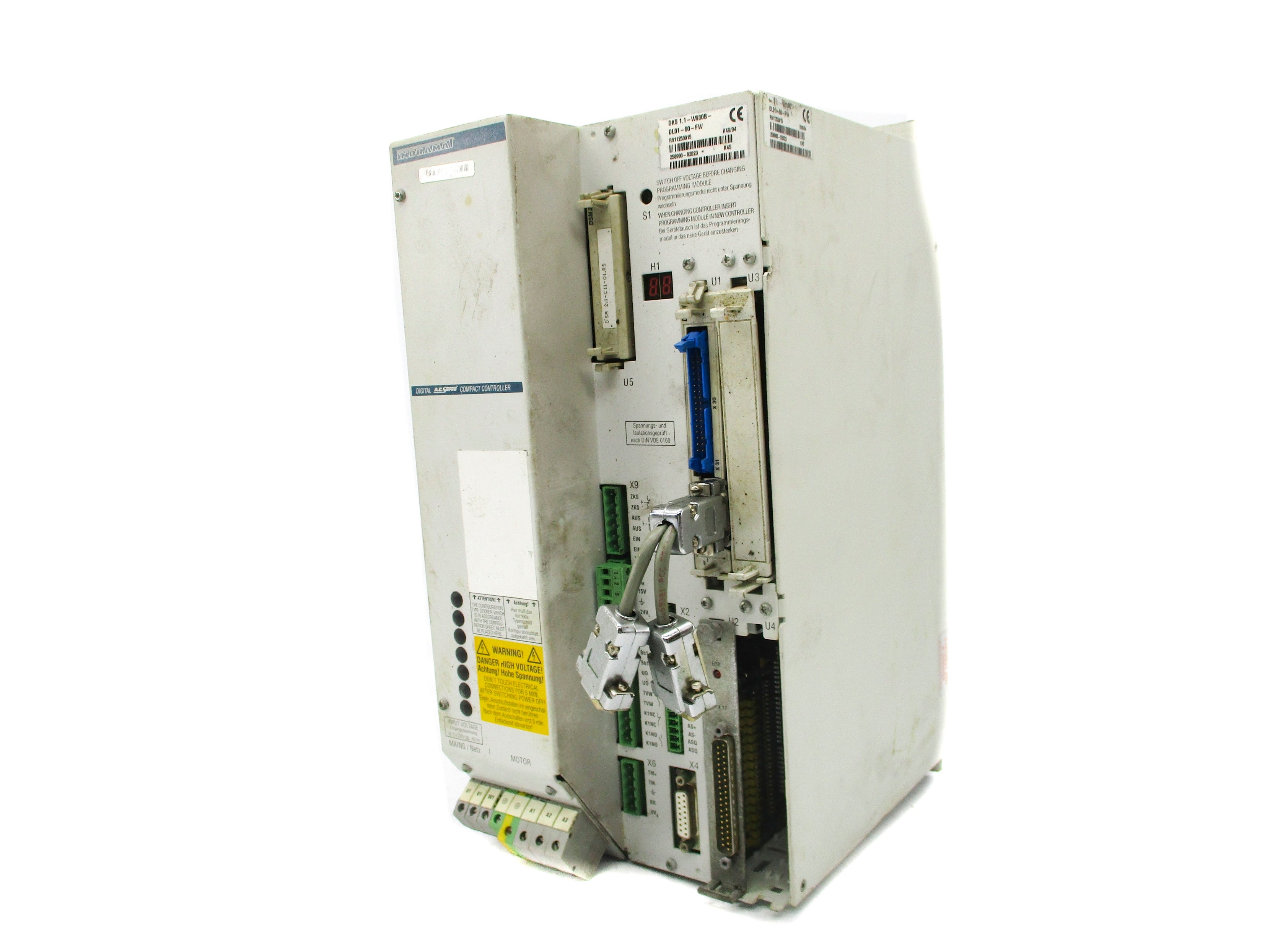 INDRAMAT DKS1.1-W030B-DL01-00-FW (AS PICTURED) UNMP