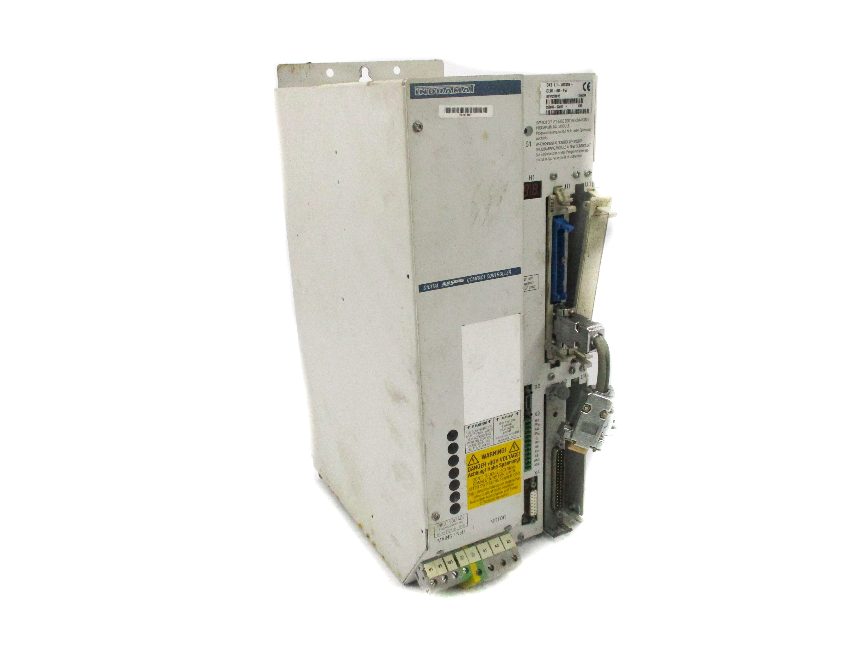 INDRAMAT DKS1.1-W030B-DL01-00-FW (AS PICTURED) UNMP