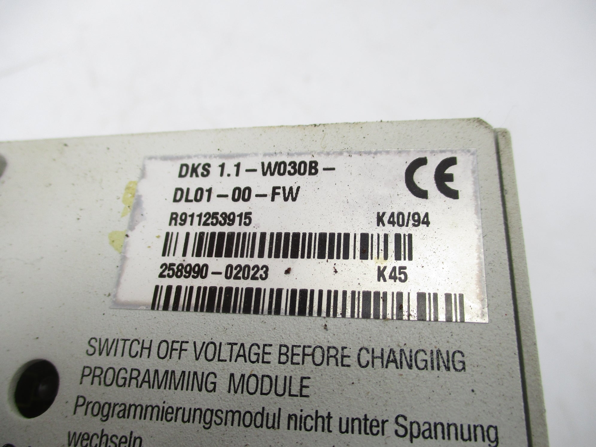 INDRAMAT DKS1.1-W030B-DL01-00-FW (AS PICTURED) UNMP