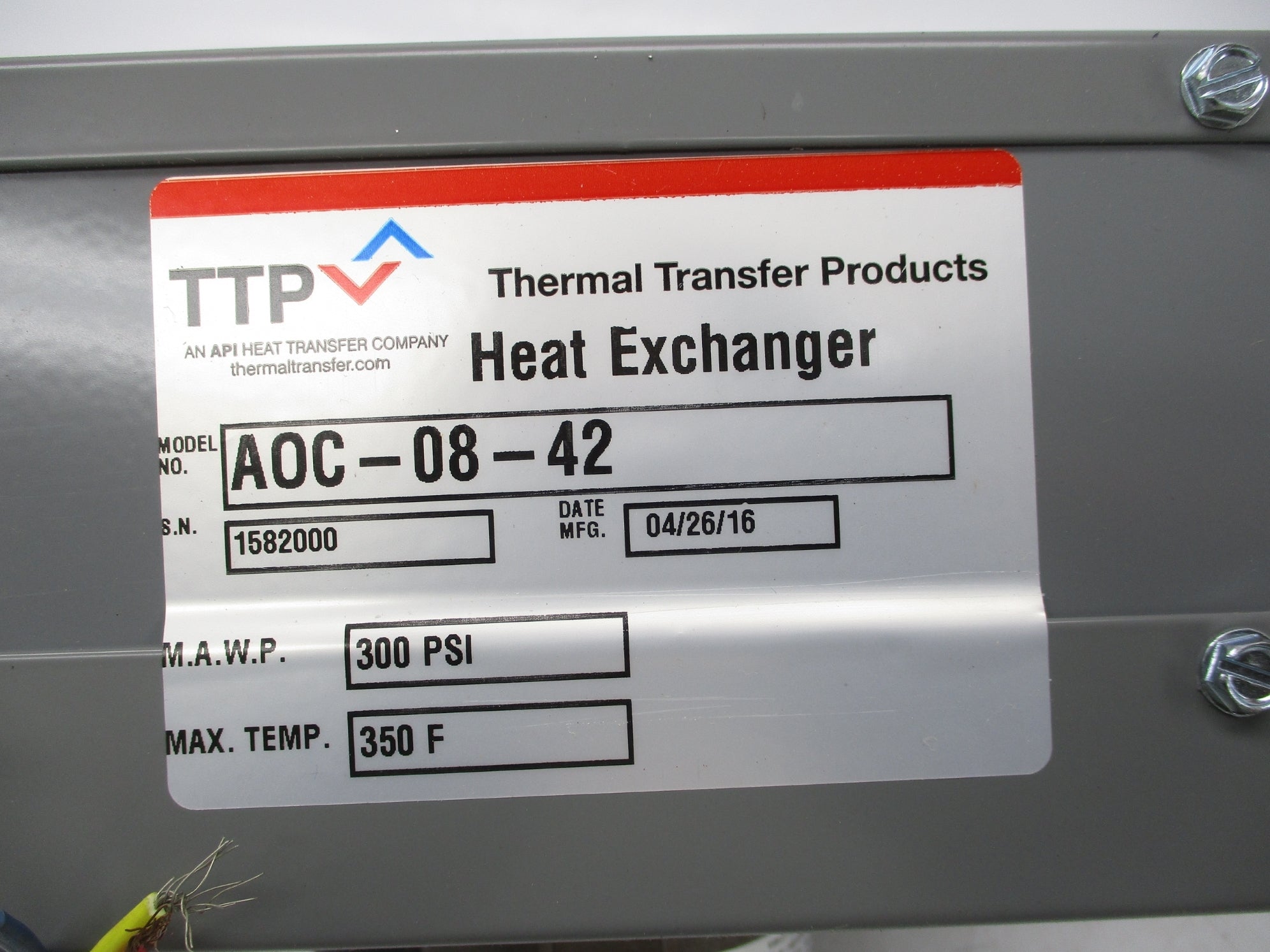 TTP AOC-08-42 300PSI NSNP