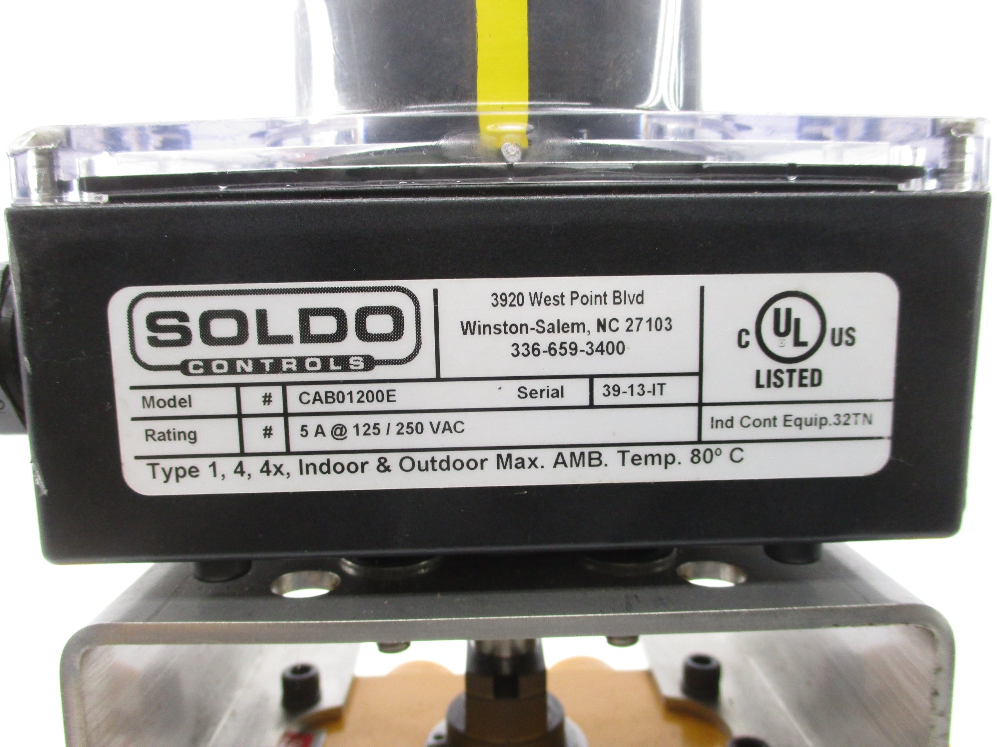 SOLDO CAB01200E 250VAC NSNP