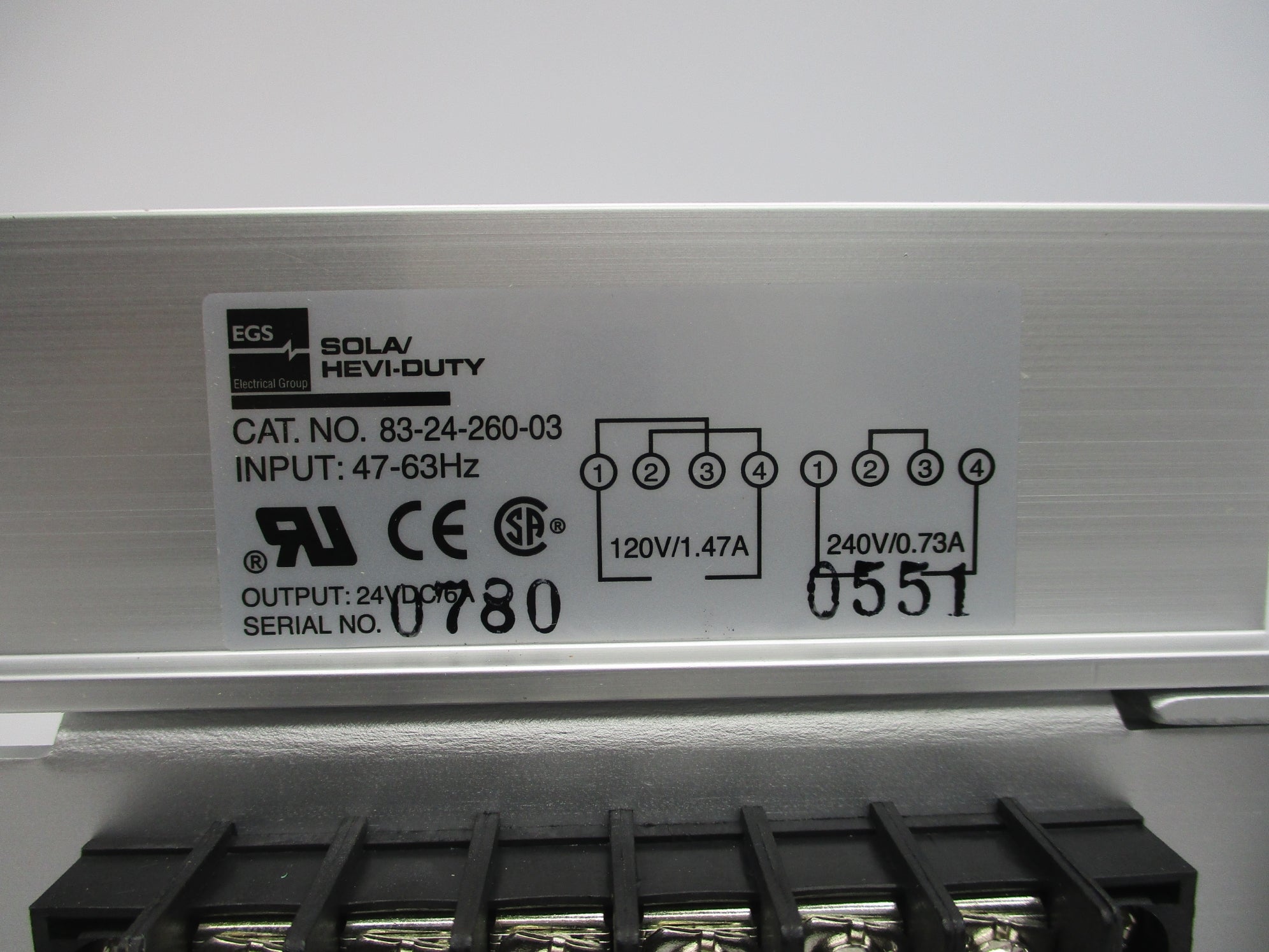 SOLA 083-00260-0300-24 (AS PICTURED) NSMP