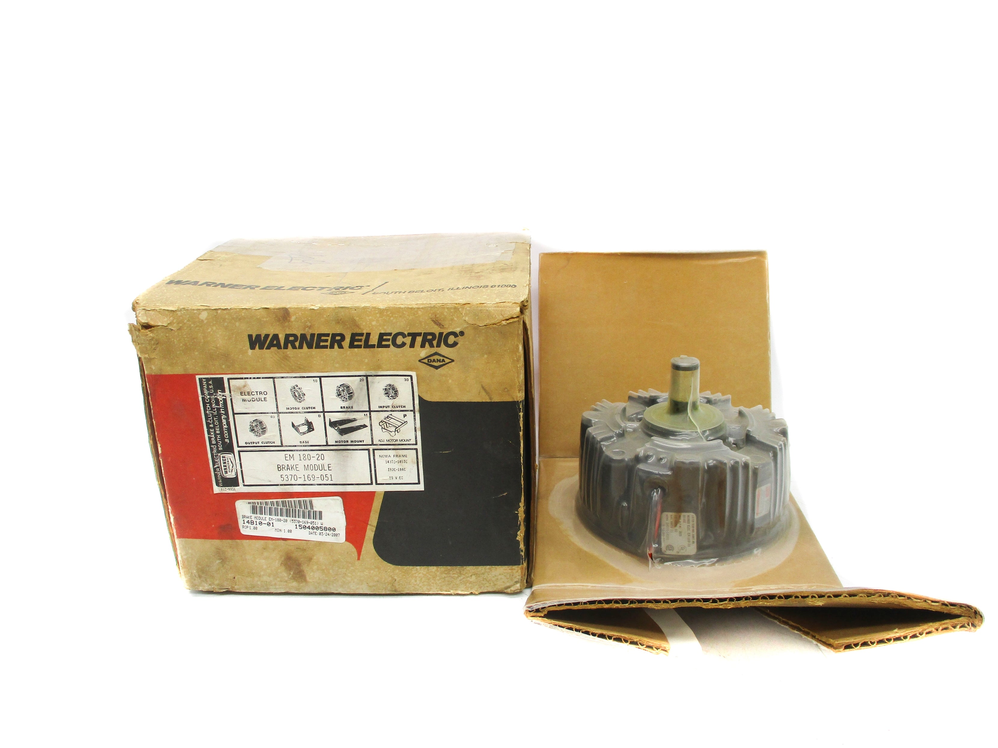 WARNER ELECTRIC EM180-20 5370-169-051 NSMP