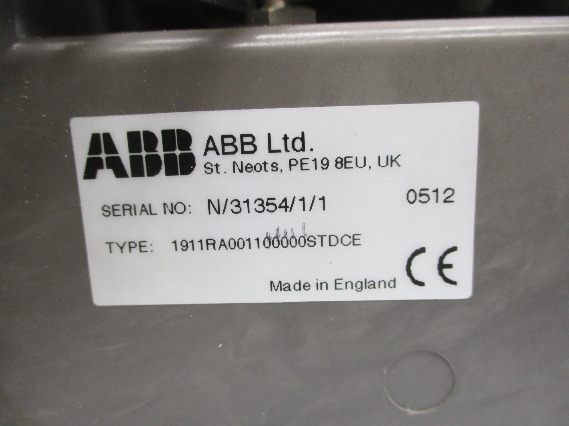 ABB 1911RA001100000STDCE UNMP