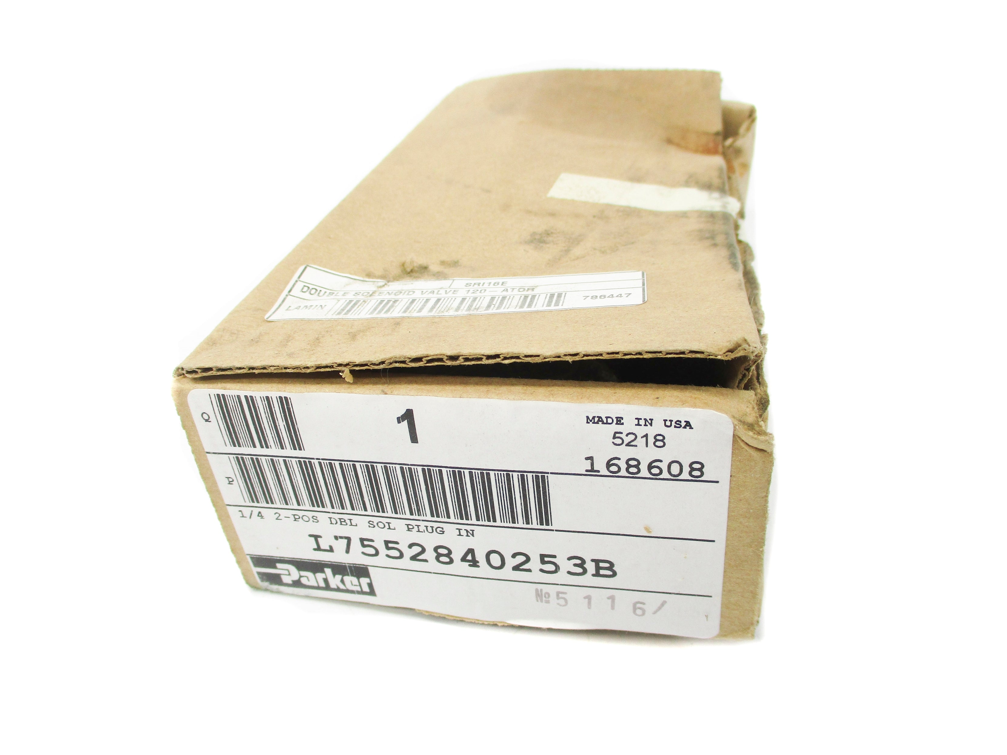 PARKER L7552840253B 150PSI 1/4" 110/120V NSMP
