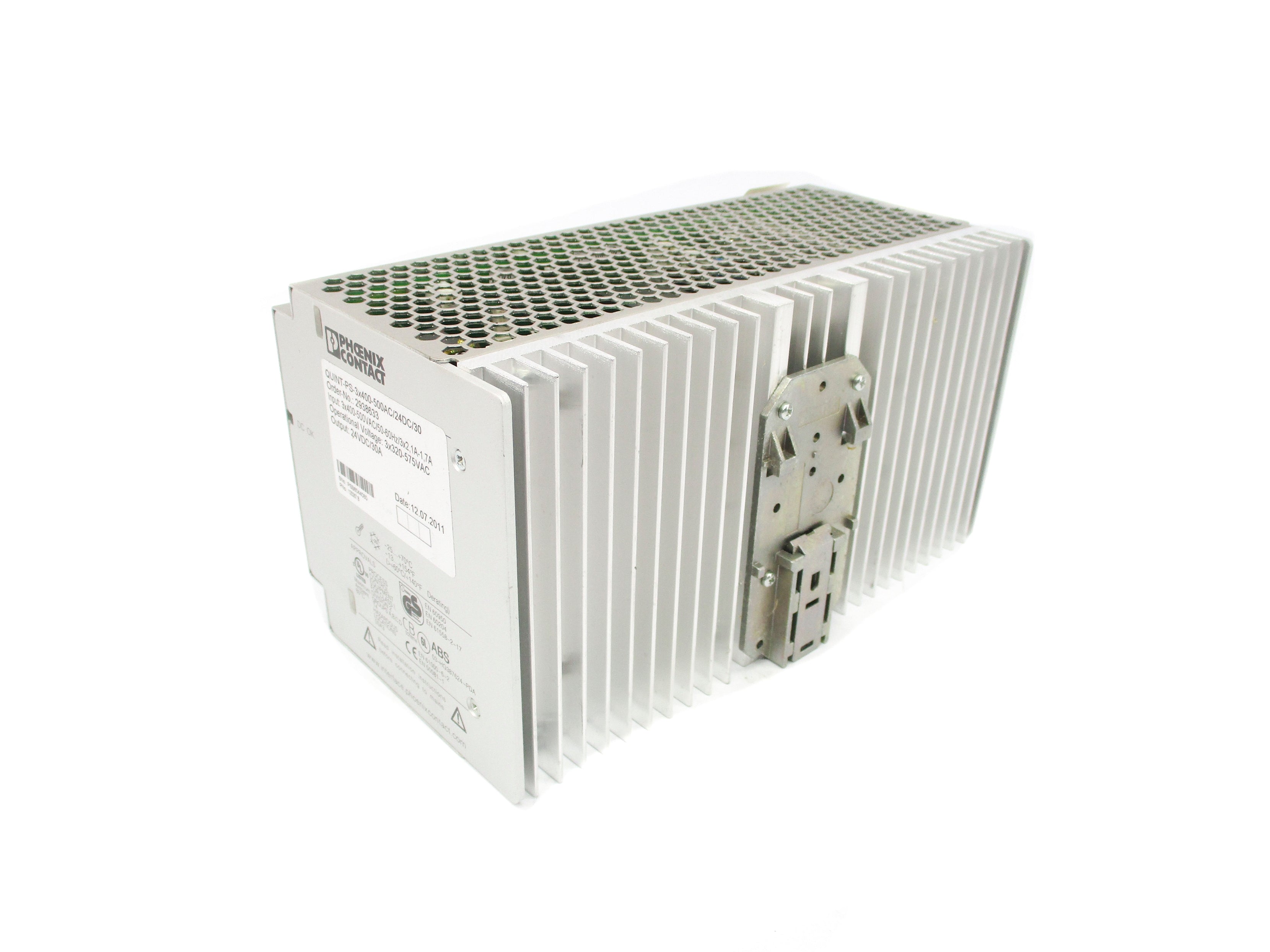 PHOENIX CONTACT QUINT-PS-3X400-500AC/24DC/30 NSMP