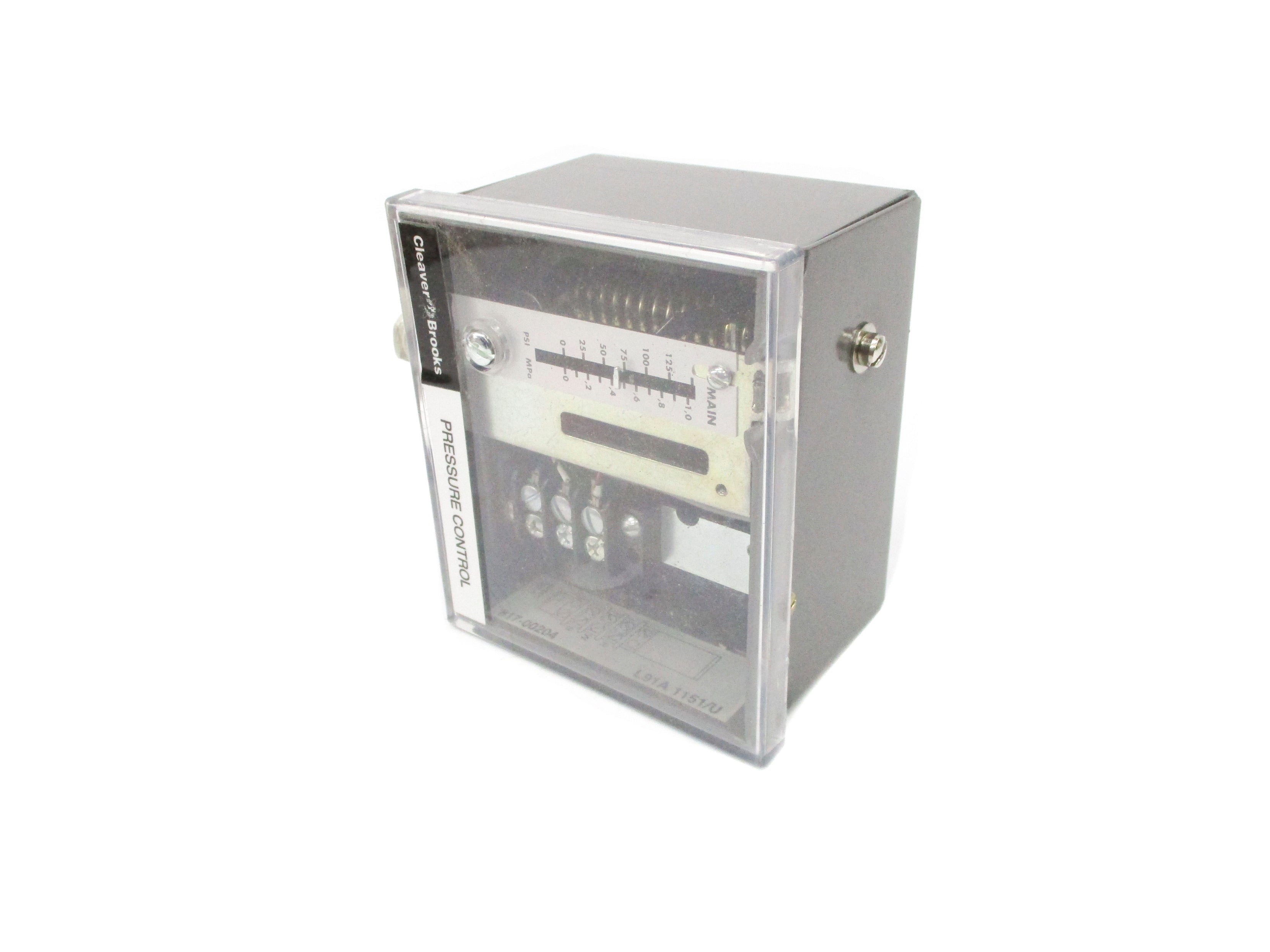 CLEAVOR BROOKS CB817-00204 0-225PSI NSMP